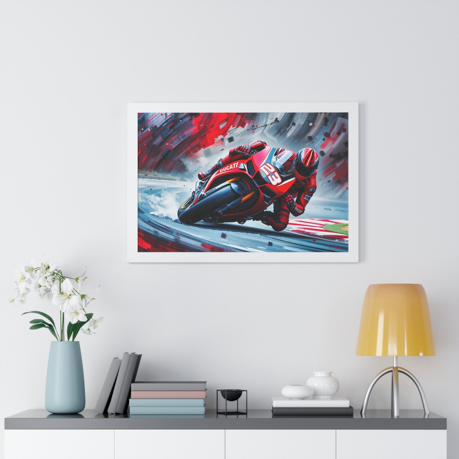 Limited Edition Enea Bastianini MotoGP Wall Art Framed Print | Collector’s Motorcycle Racing Artwork - Image 17