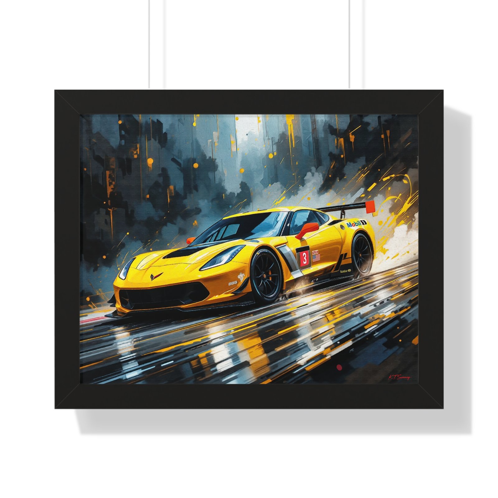 Exclusive Edition 2019 C7 IMSA Corvette Racing Car | Collector’s Corvette Racing Artwork