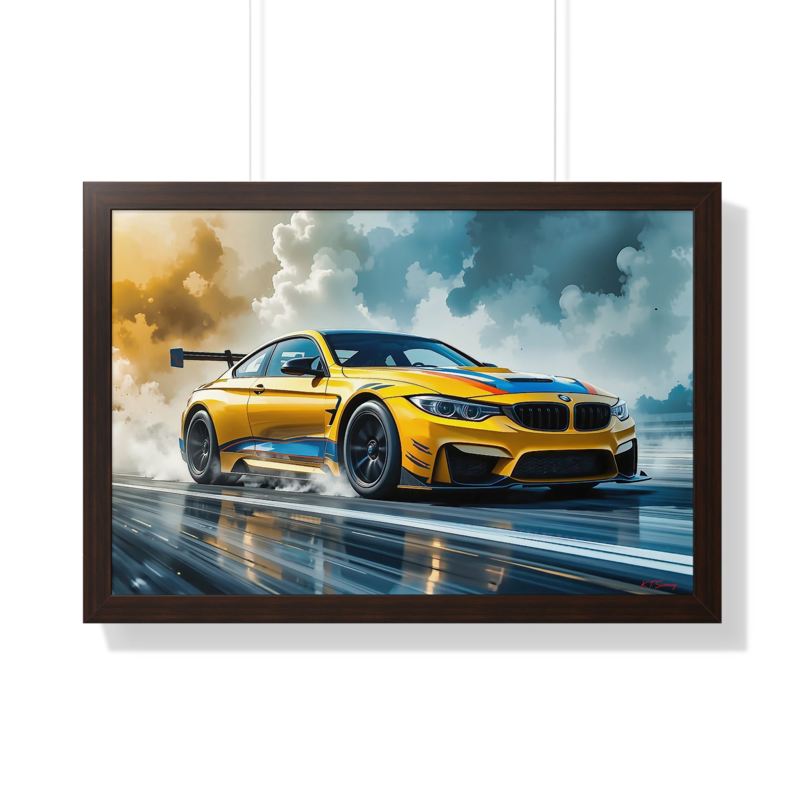 BMW M IMSA Racing Car Wall Art Framed Print | Studio Edition Collector’s Motorsport Artwork - Image 16