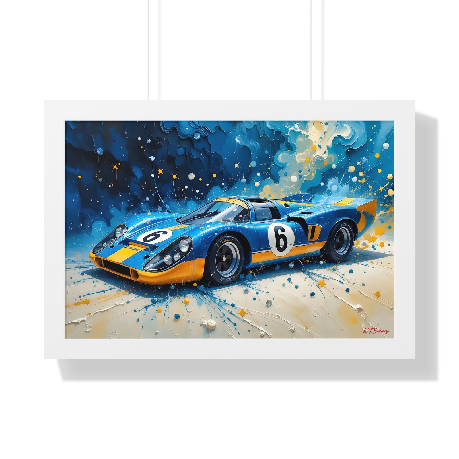 Limited Edition Porsche Le Mans Racing Car Wall Art Framed Print | Collector’s Motorsport Artwork - Image 22