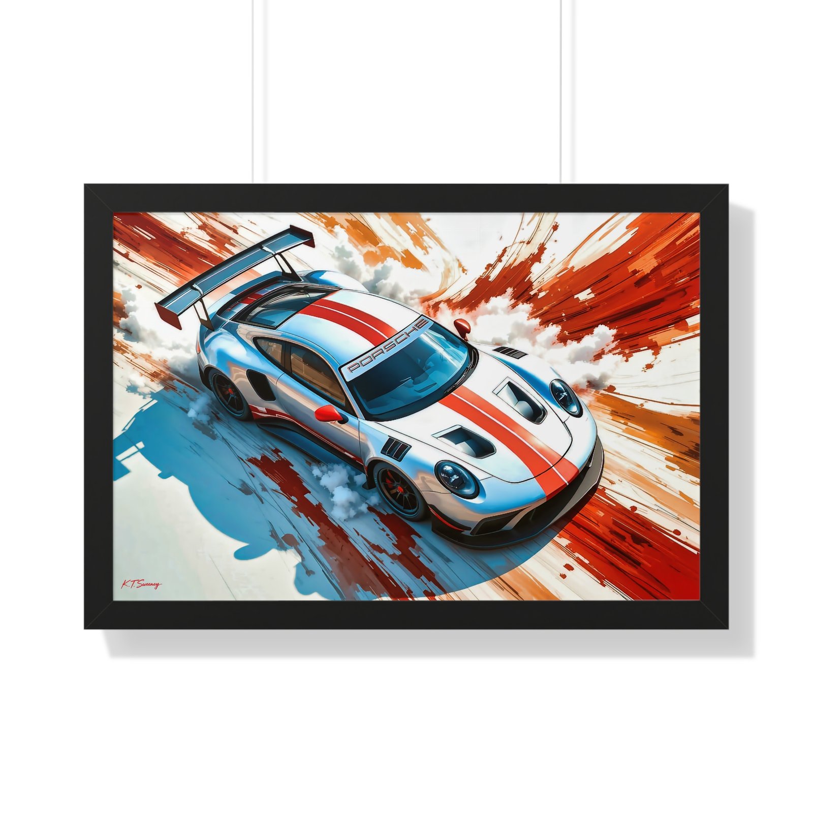Porsche 911 GT3 Wall Art Framed Print | Studio Edition Collector’s Artwork - Image 7