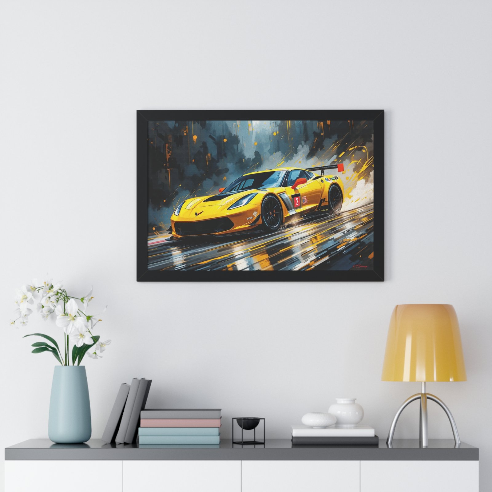 Exclusive Edition 2019 C7 IMSA Corvette Racing Car | Collector’s Corvette Racing Artwork - Image 8
