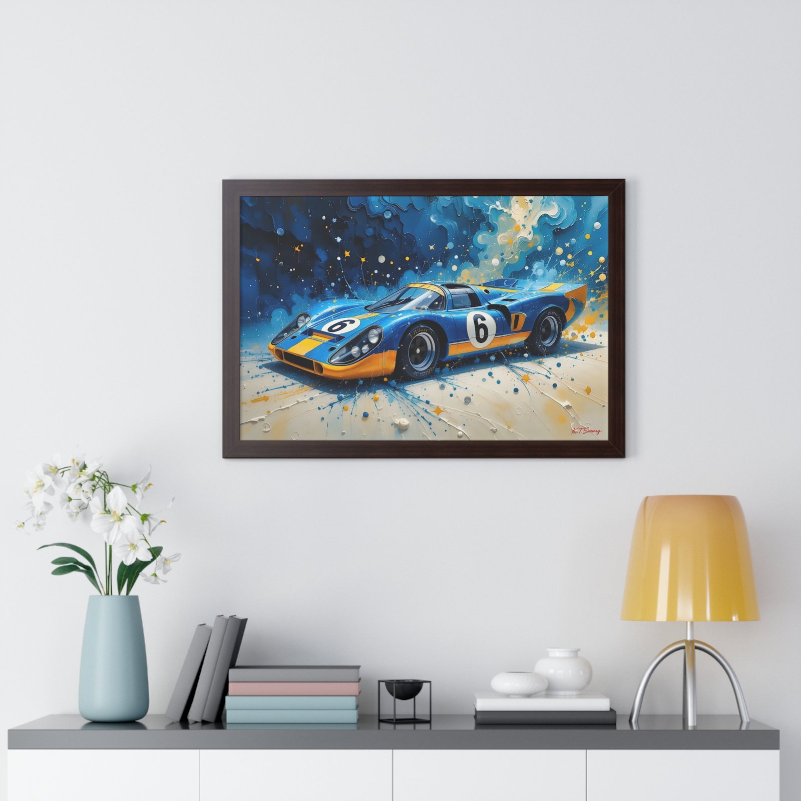 Limited Edition Porsche Le Mans Racing Car Wall Art Framed Print | Collector’s Motorsport Artwork - Image 17