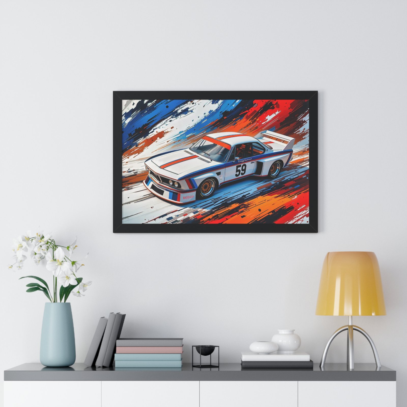 Exclusive Edition BMW 3.0 CSL Classic Livery | Collector’s BMW Motorsport Artwork - Image 5