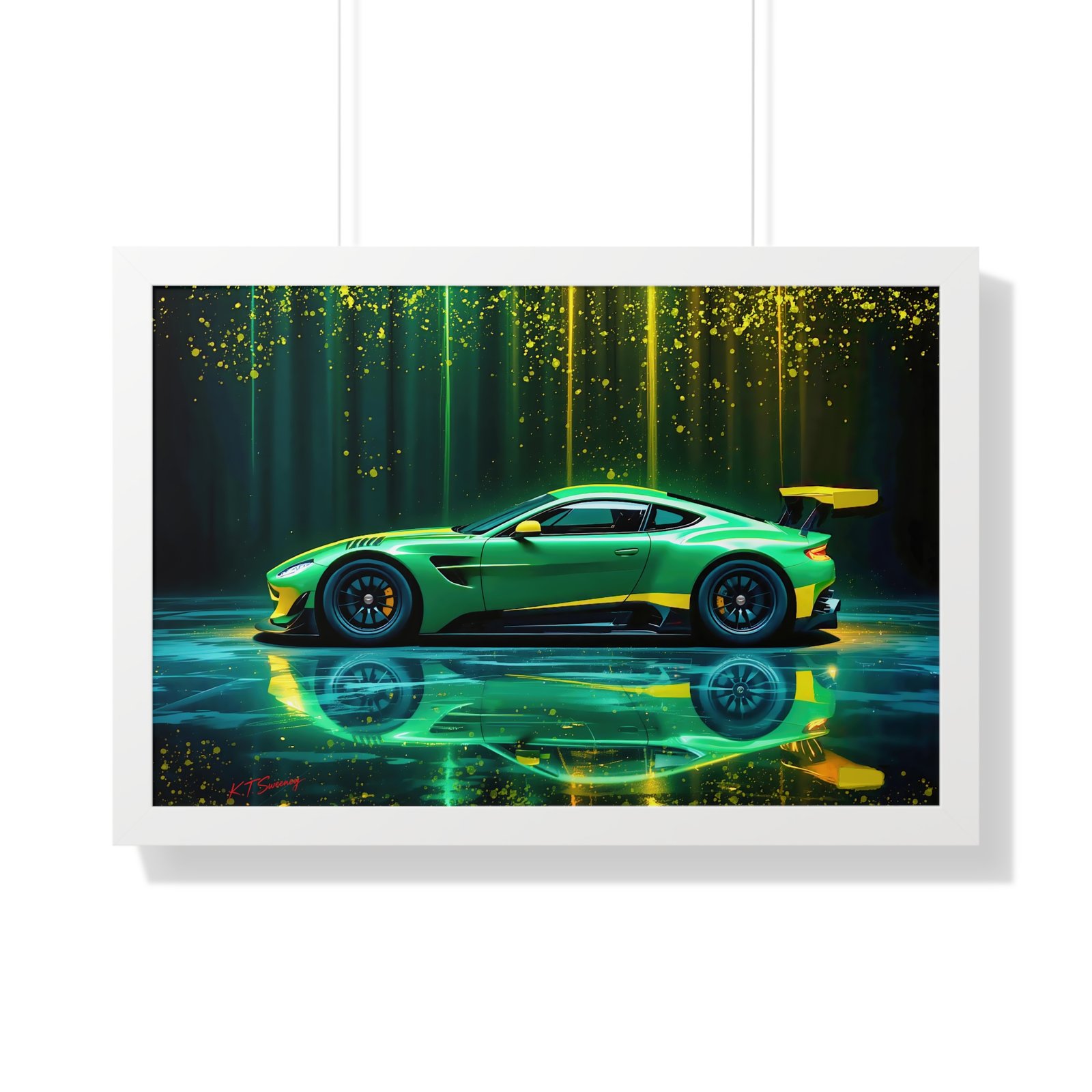Limited Edition Aston Martin IMSA GTD Racing Car Wall Art Framed Print | Collector’s Aston Martin Motorsport Artwork - Image 25