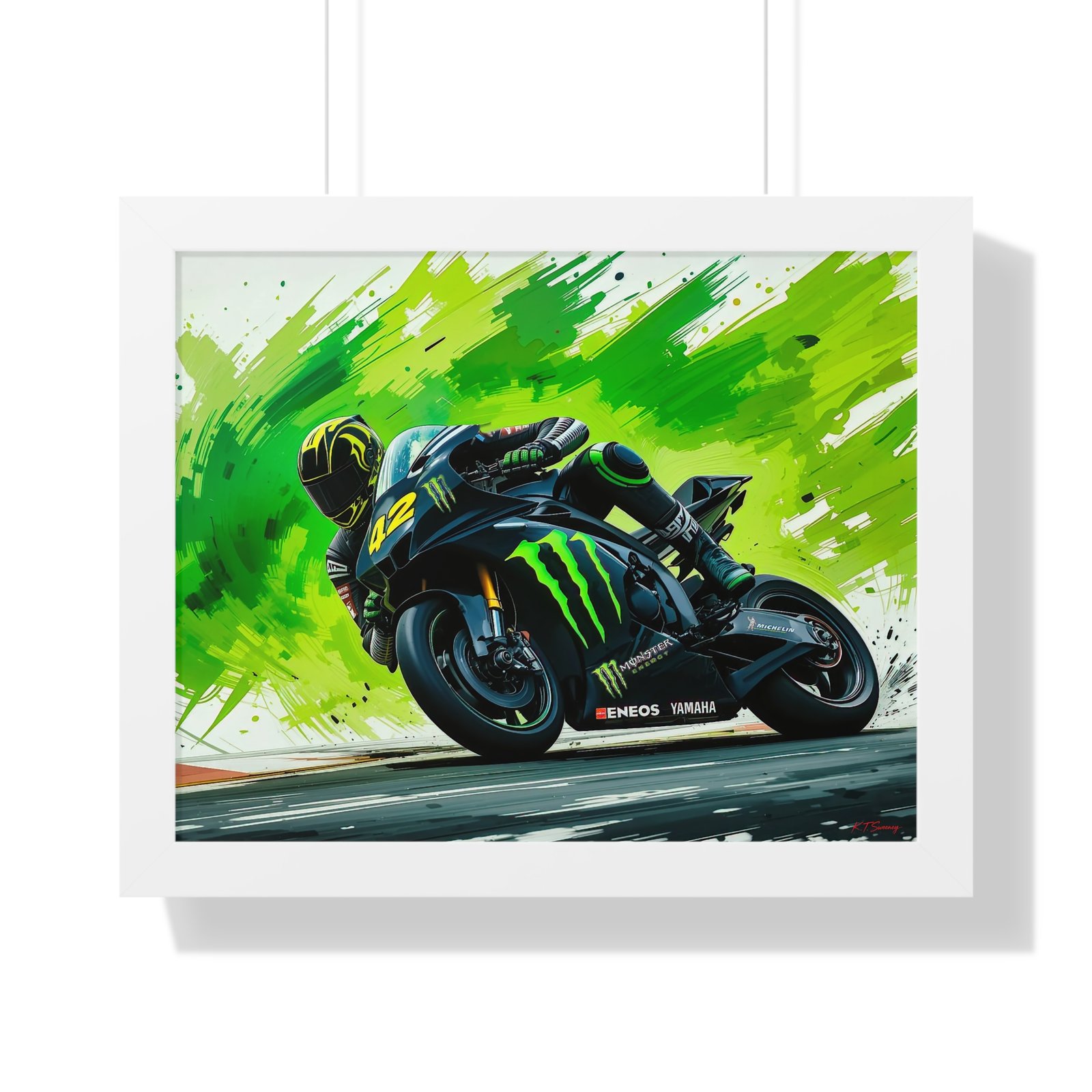 Limited Edition Alex Rins MotoGP Wall Art Framed Print | Collector’s Racing Artwork - Image 19