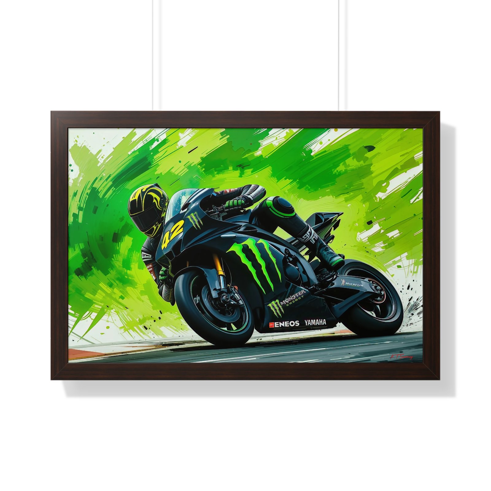 Limited Edition Alex Rins MotoGP Wall Art Framed Print | Collector’s Racing Artwork - Image 16