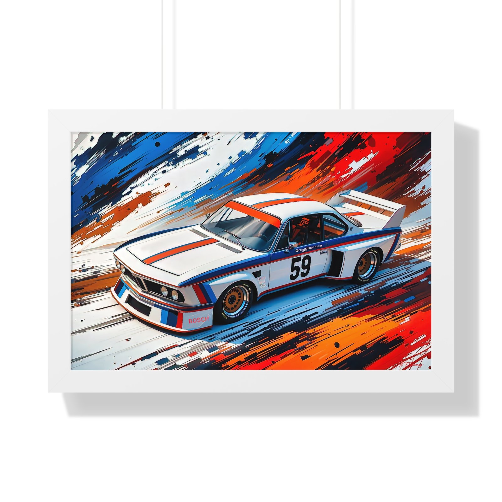 Exclusive Edition BMW 3.0 CSL Classic Livery | Collector’s BMW Motorsport Artwork - Image 13