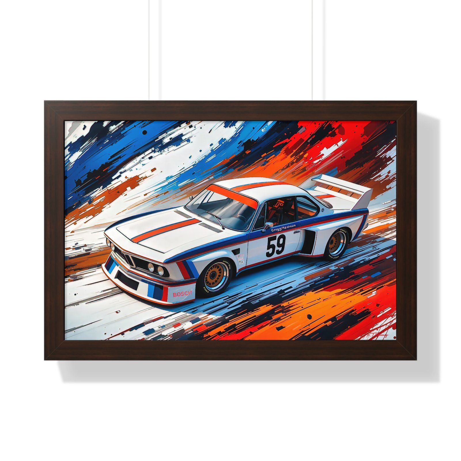 Exclusive Edition BMW 3.0 CSL Classic Livery | Collector’s BMW Motorsport Artwork - Image 7