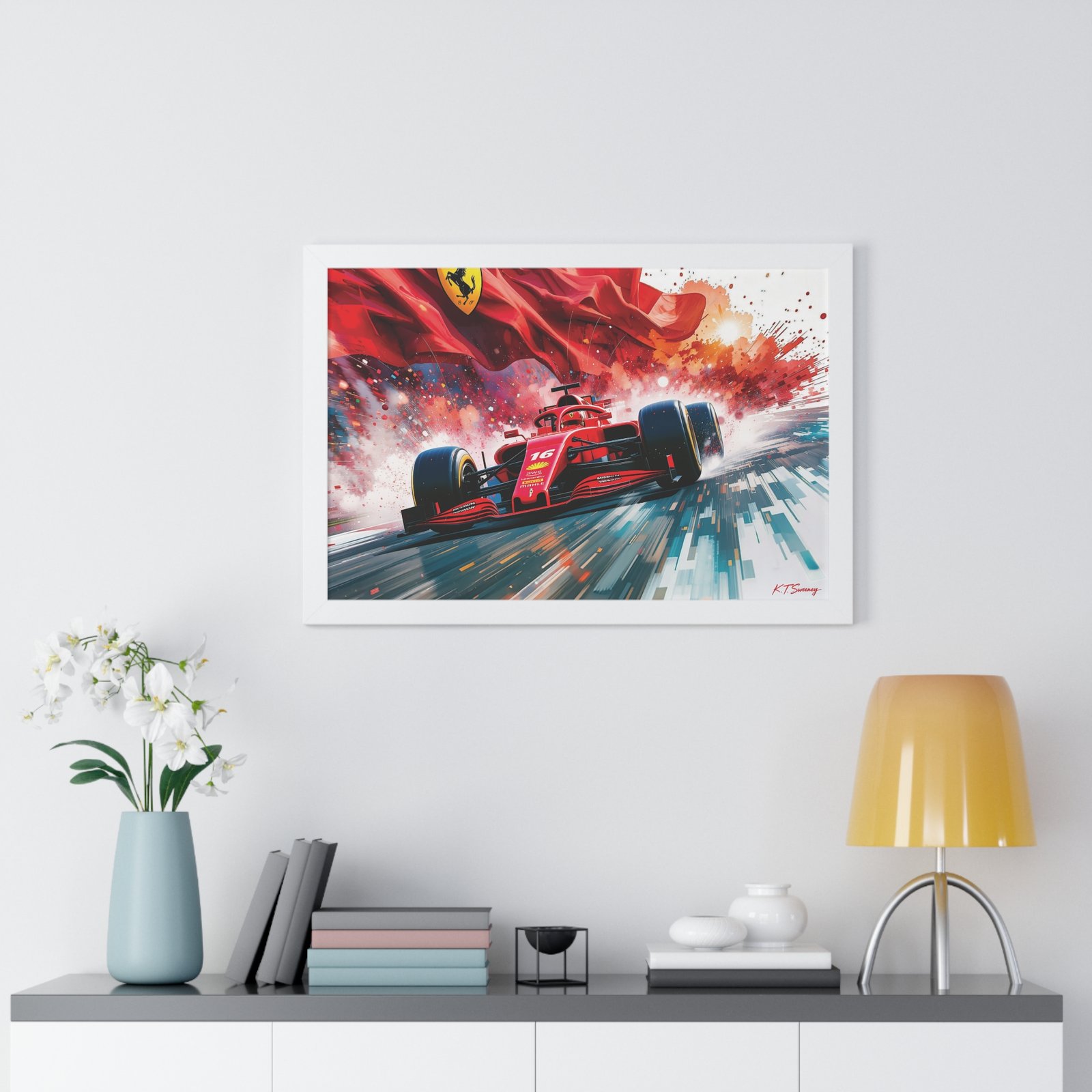 Exclusive Limited Edition Charles Leclerc Ferrari F1 Racing Car - Image 26