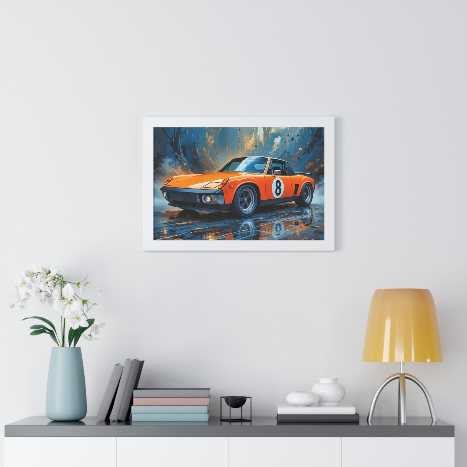 Porsche 914 Classic Racing Car | Studio Edition Collector’s Artwork - Image 23