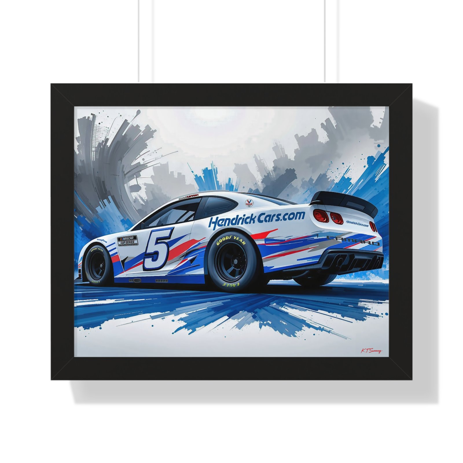 Kyle Larson NASCAR #5 Original Style Design | Studio Edition Collector’s Racing Artwork