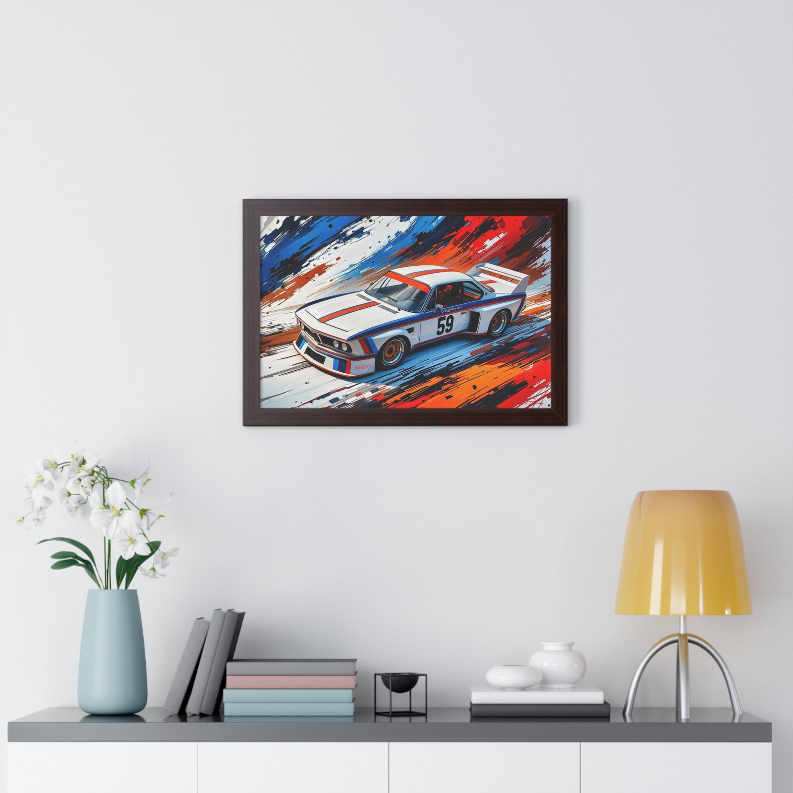 Exclusive Edition BMW 3.0 CSL Classic Livery | Collector’s BMW Motorsport Artwork - Image 8