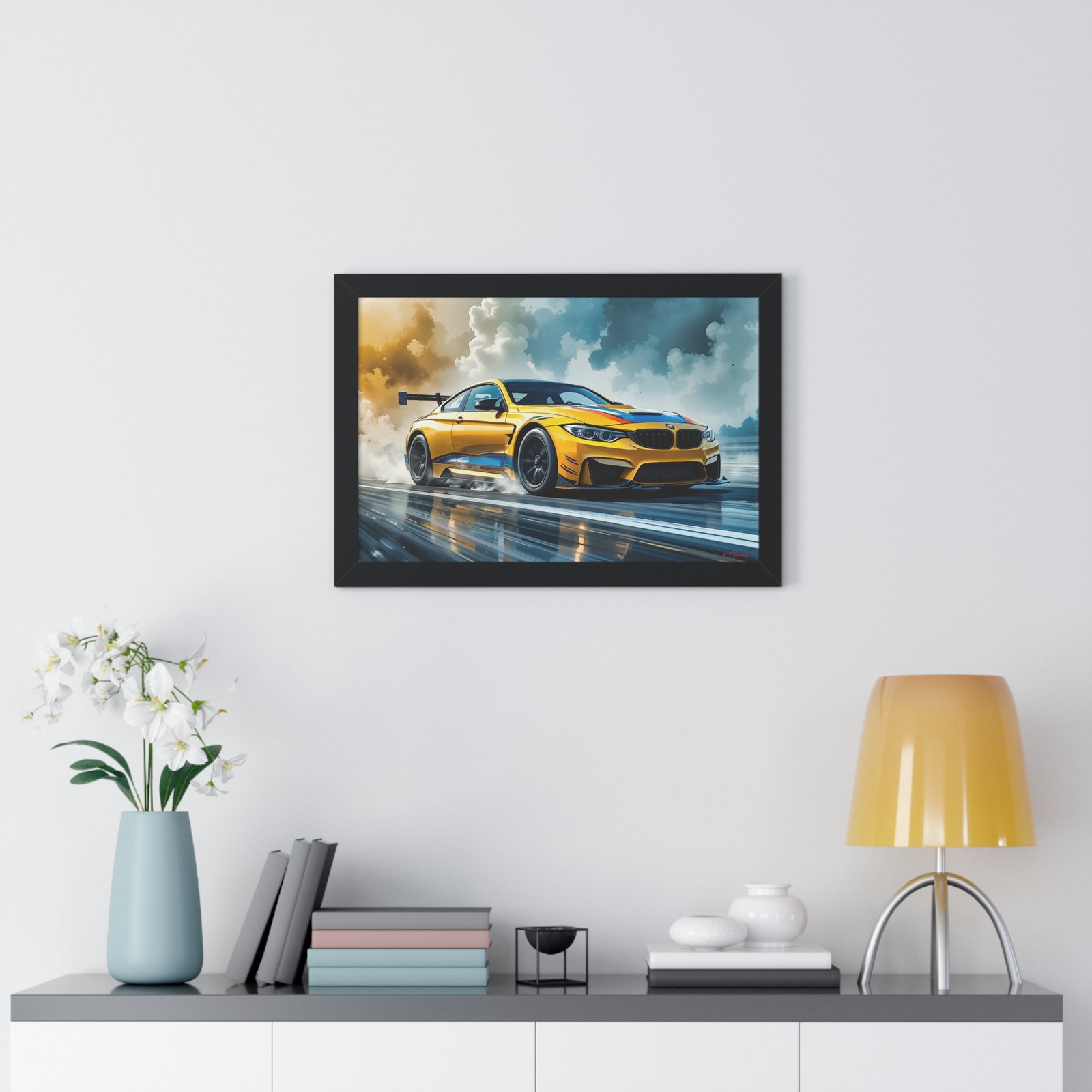 BMW M IMSA Racing Car Wall Art Framed Print | Studio Edition Collector’s Motorsport Artwork - Image 5