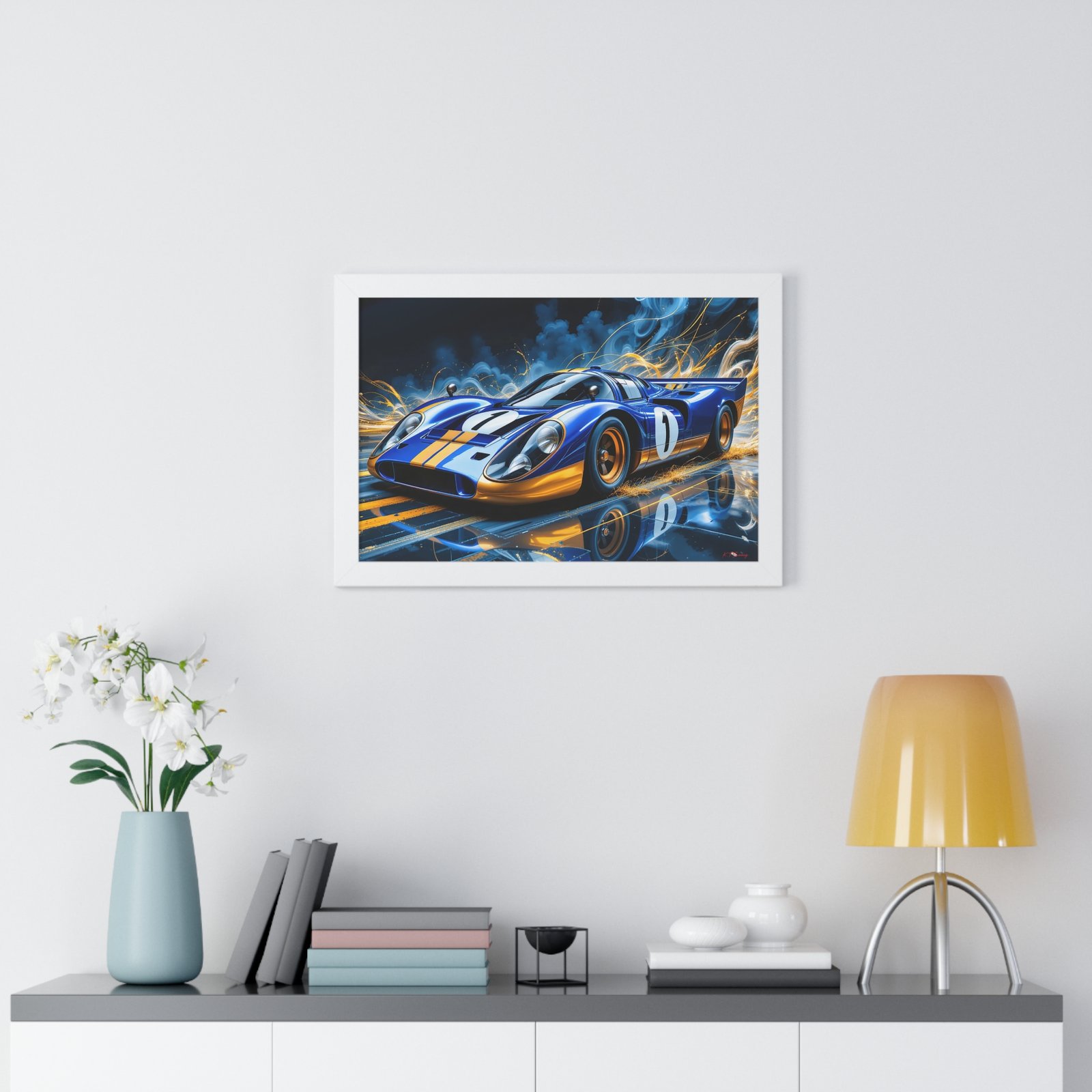 Limited Edition Porsche Le Mans Racing Car | Original Collector's Artwork - Image 23
