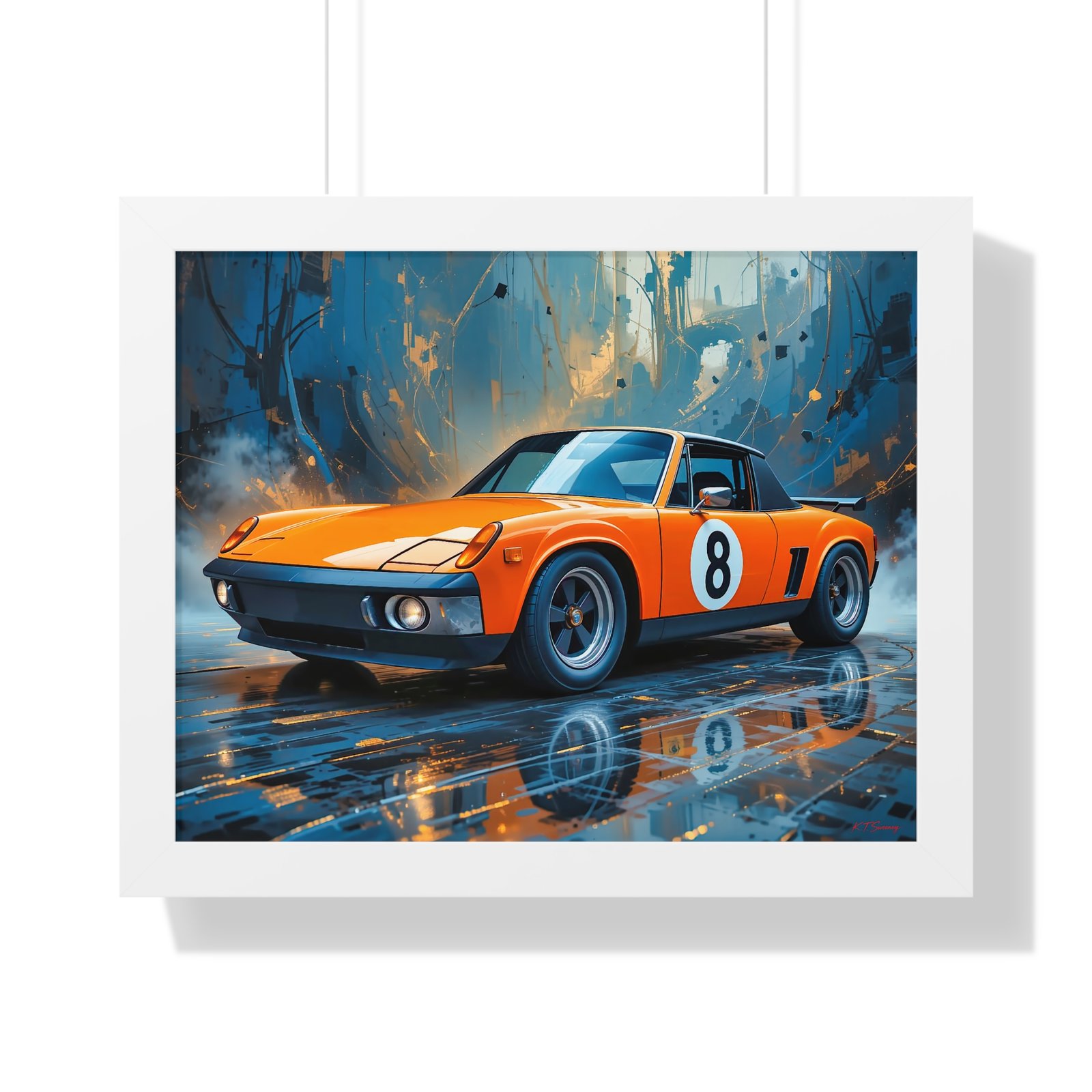 Porsche 914 Classic Racing Car | Studio Edition Collector’s Artwork - Image 19