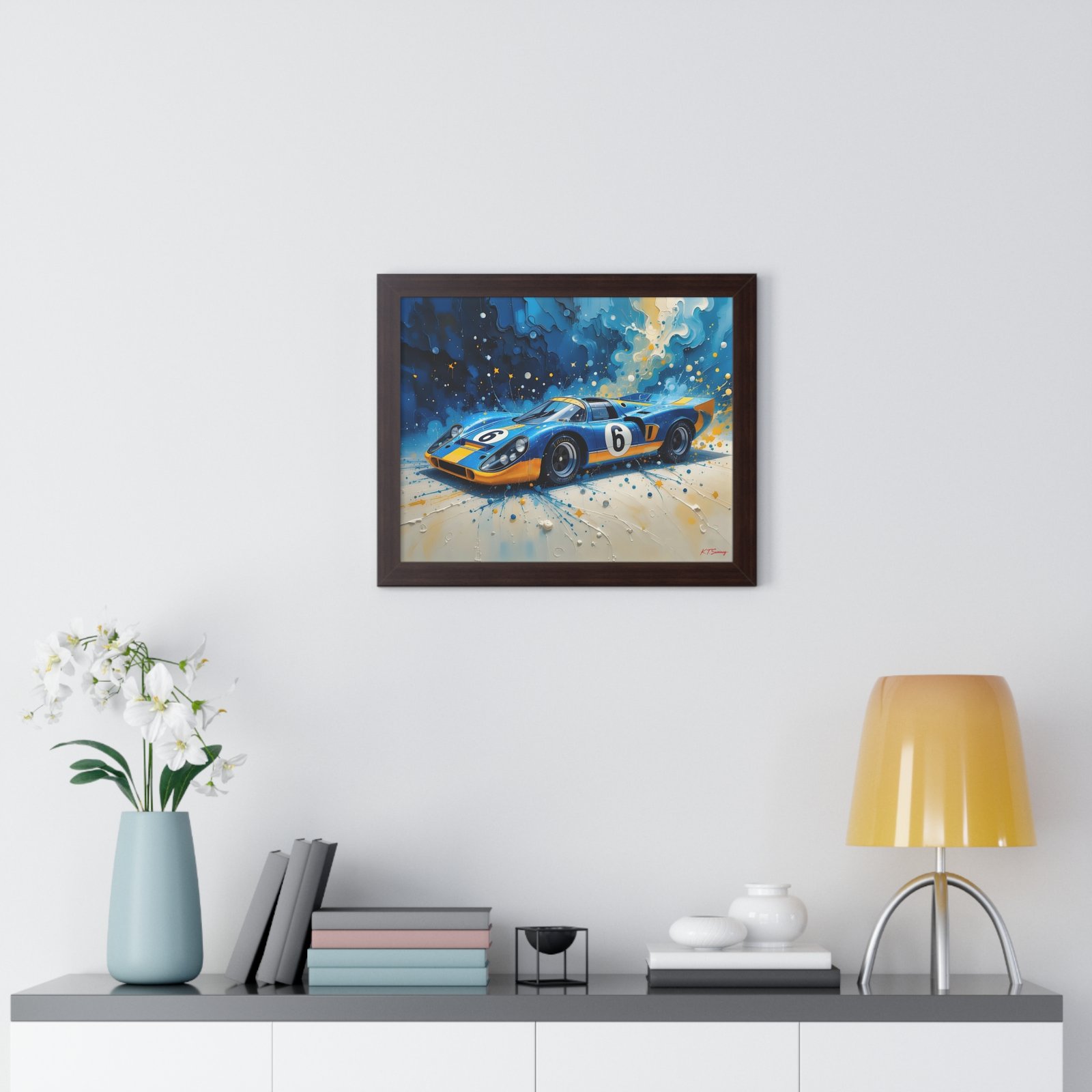 Limited Edition Porsche Le Mans Racing Car Wall Art Framed Print | Collector’s Motorsport Artwork - Image 11
