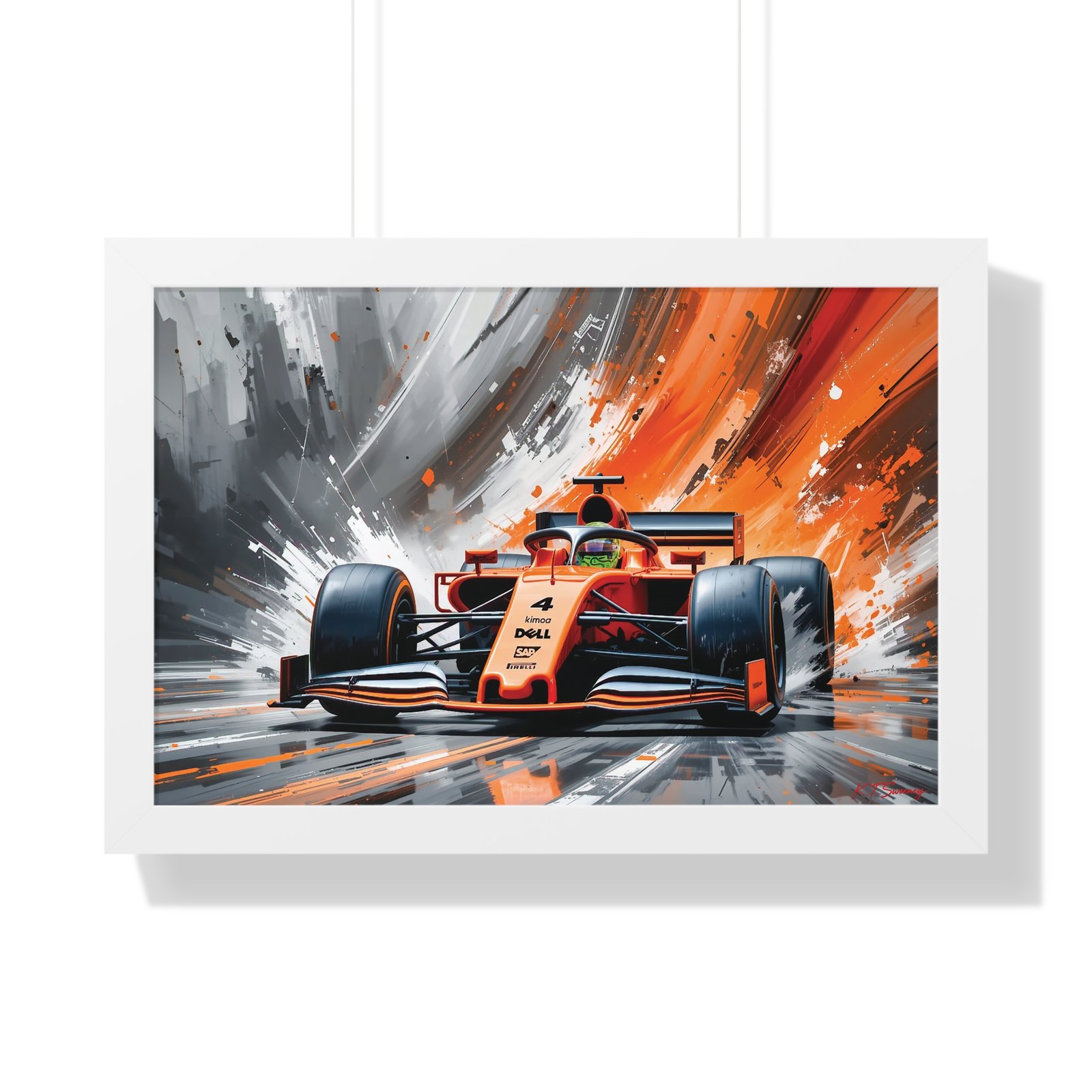 Exclusive Limited Edition Lando Norris McLaren F1 | Collector’s Formula 1 Artwork - Image 13
