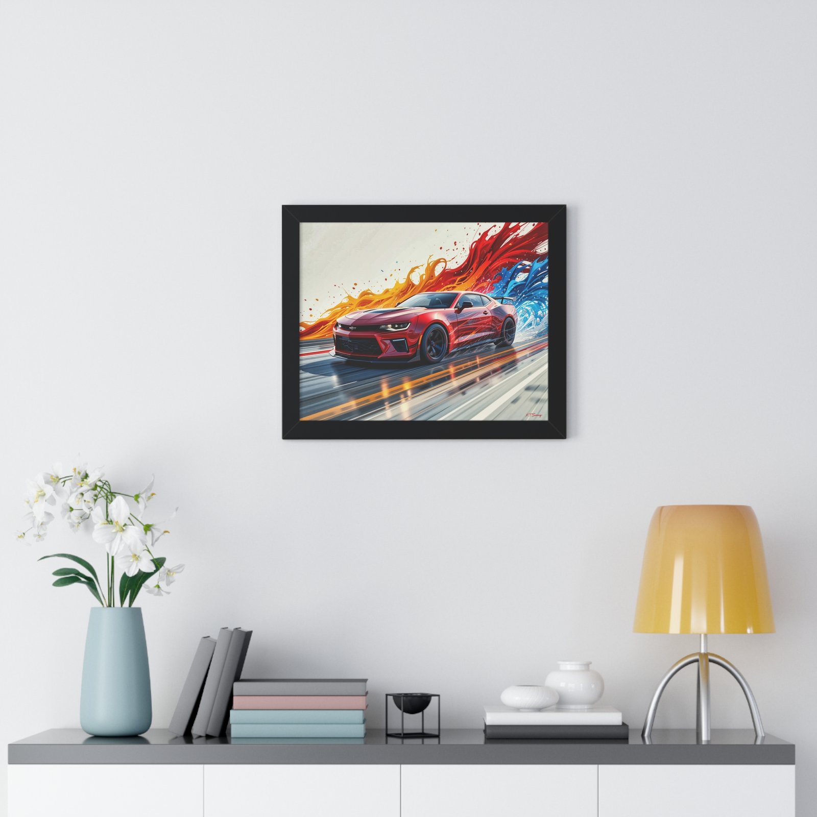 Camaro ZL1 Framed Wall Art Limited Edition | American Muscle - Image 2