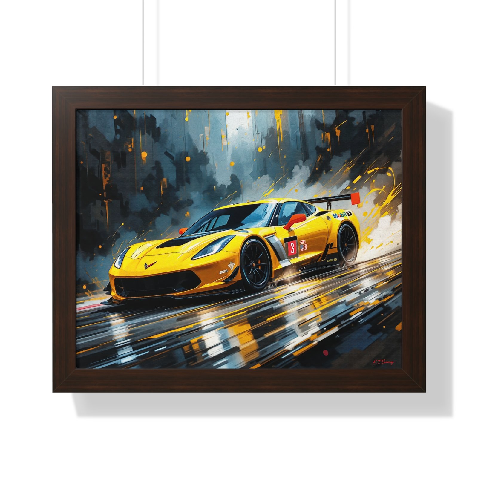 Exclusive Edition 2019 C7 IMSA Corvette Racing Car | Collector’s Corvette Racing Artwork - Image 10