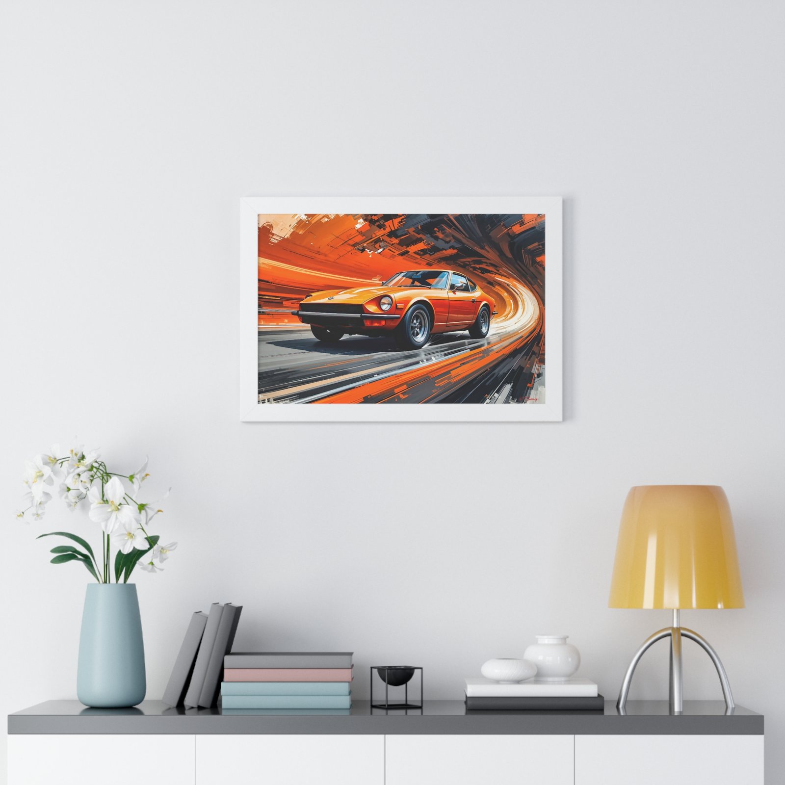 1971 Datsun 240Z Classic Car Wall Art Framed Print | Studio Edition Collector’s Artwork - Image 23