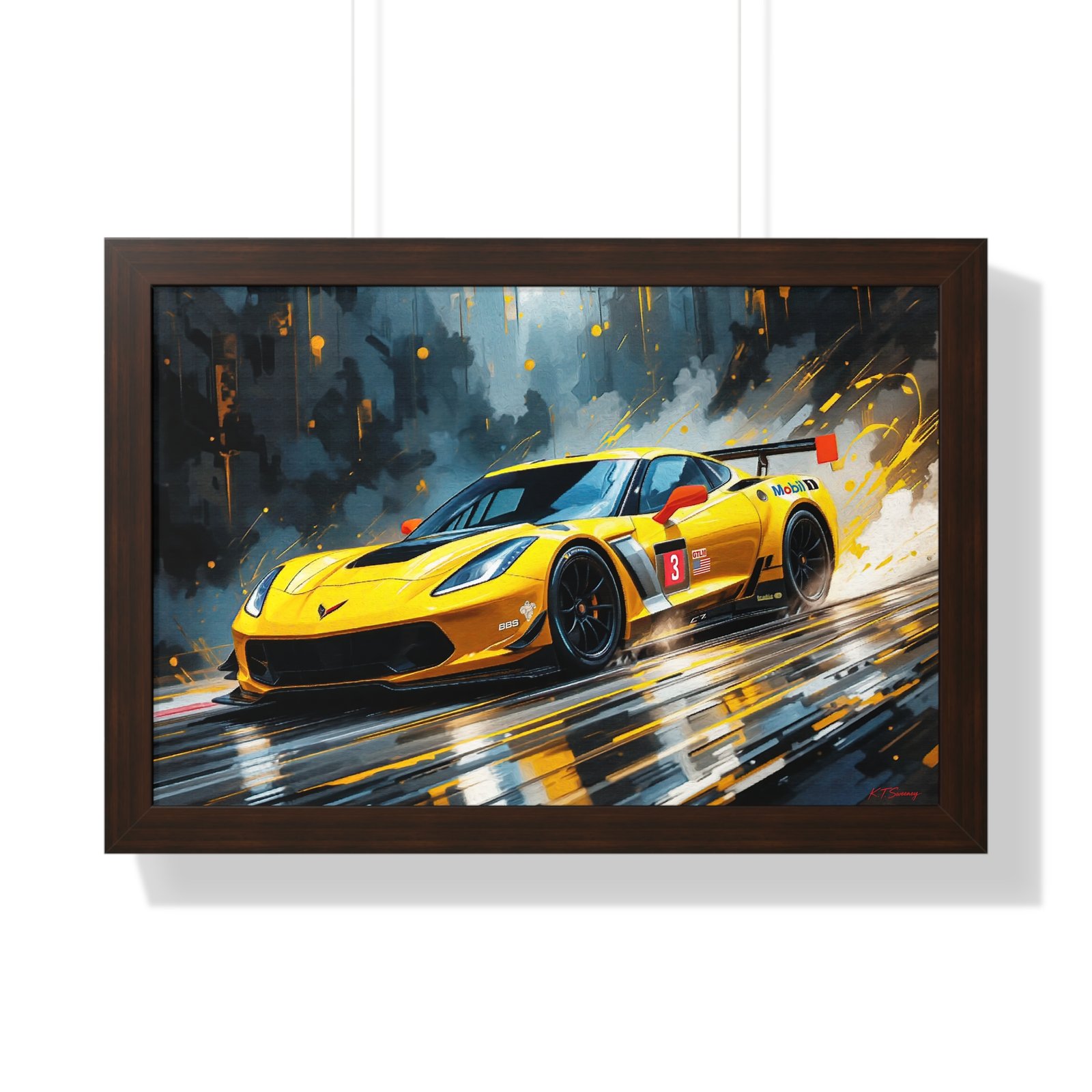 Exclusive Edition 2019 C7 IMSA Corvette Racing Car | Collector’s Corvette Racing Artwork - Image 13
