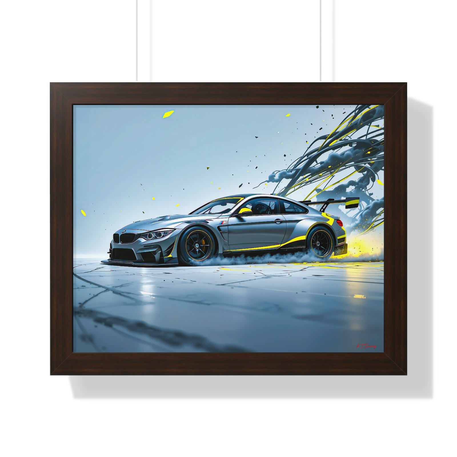 BMW M IMSA Racing Car Wall Art Framed Print | Studio Edition Collector’s Motorsport Artwork - Image 10