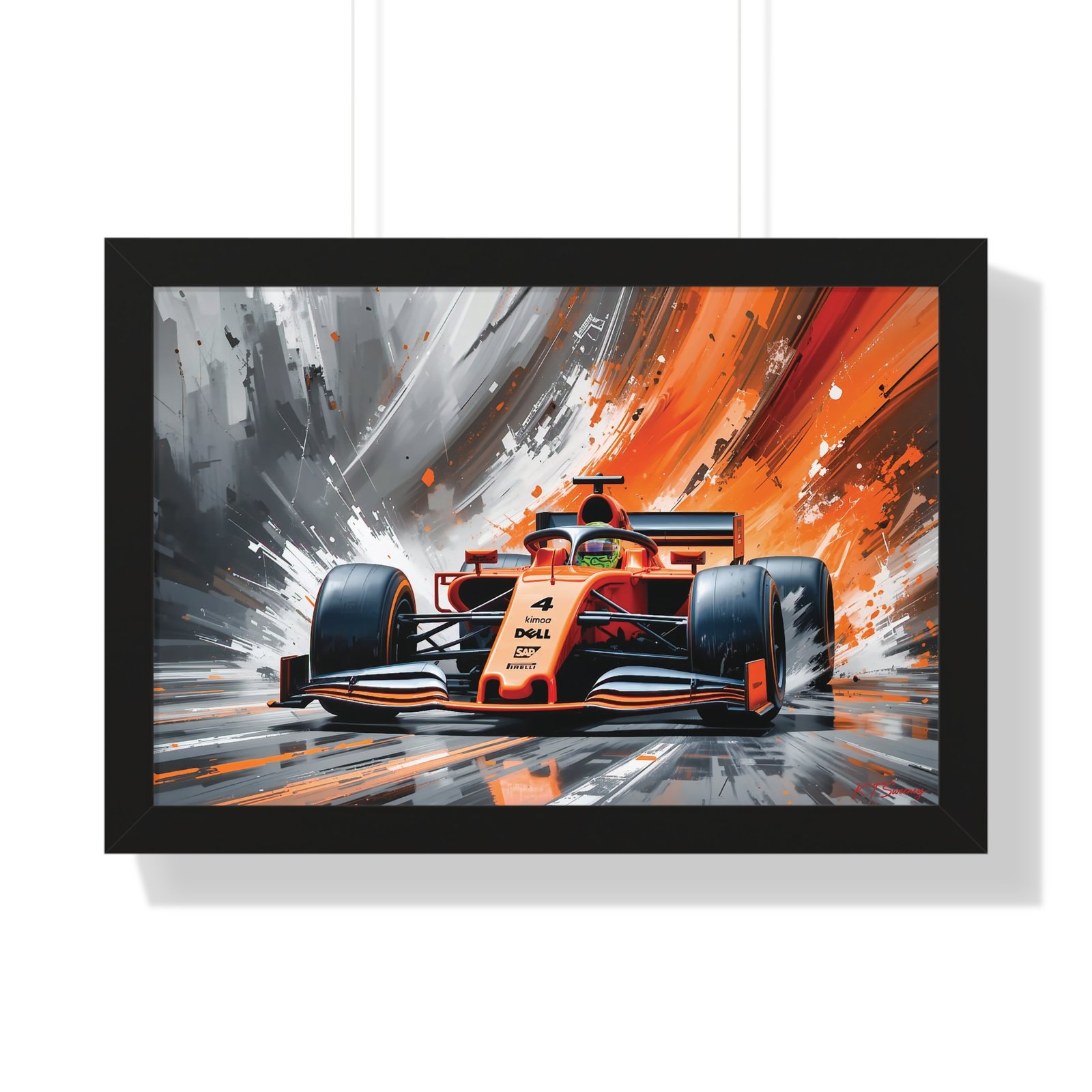 Exclusive Limited Edition Lando Norris McLaren F1 | Collector’s Formula 1 Artwork