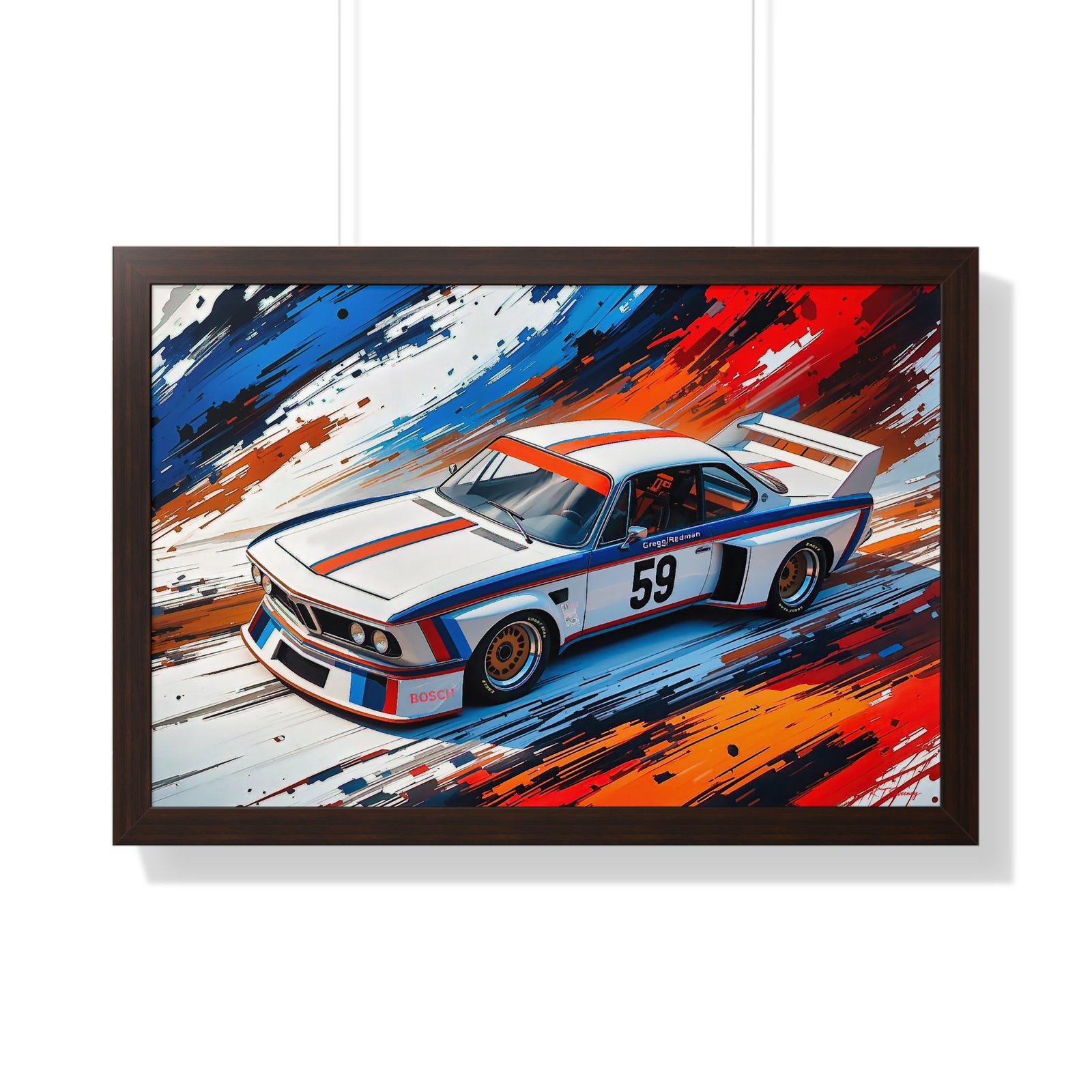 Exclusive Edition BMW 3.0 CSL Classic Livery | Collector’s BMW Motorsport Artwork - Image 10