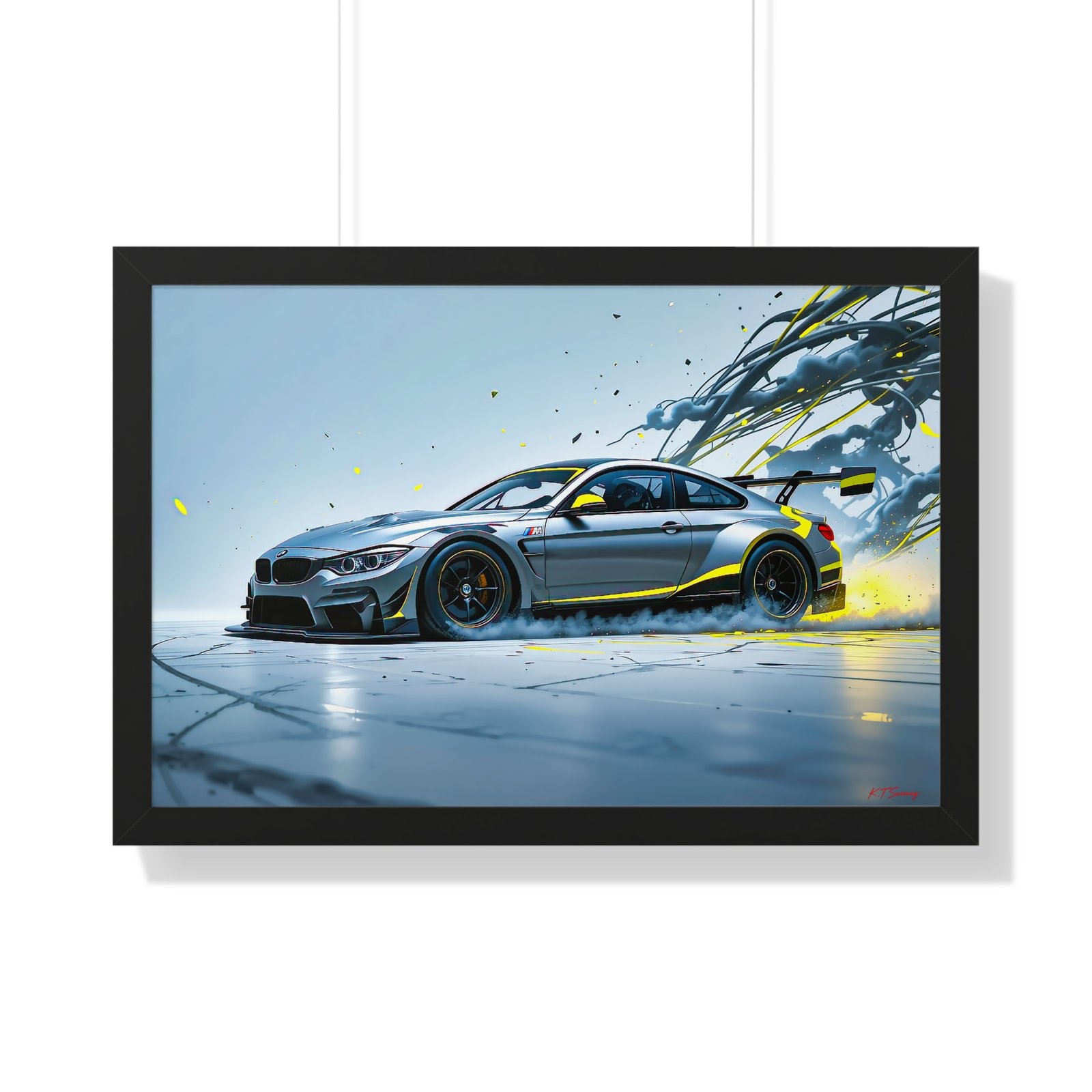 BMW M IMSA Racing Car Wall Art Framed Print | Studio Edition Collector’s Motorsport Artwork - Image 7