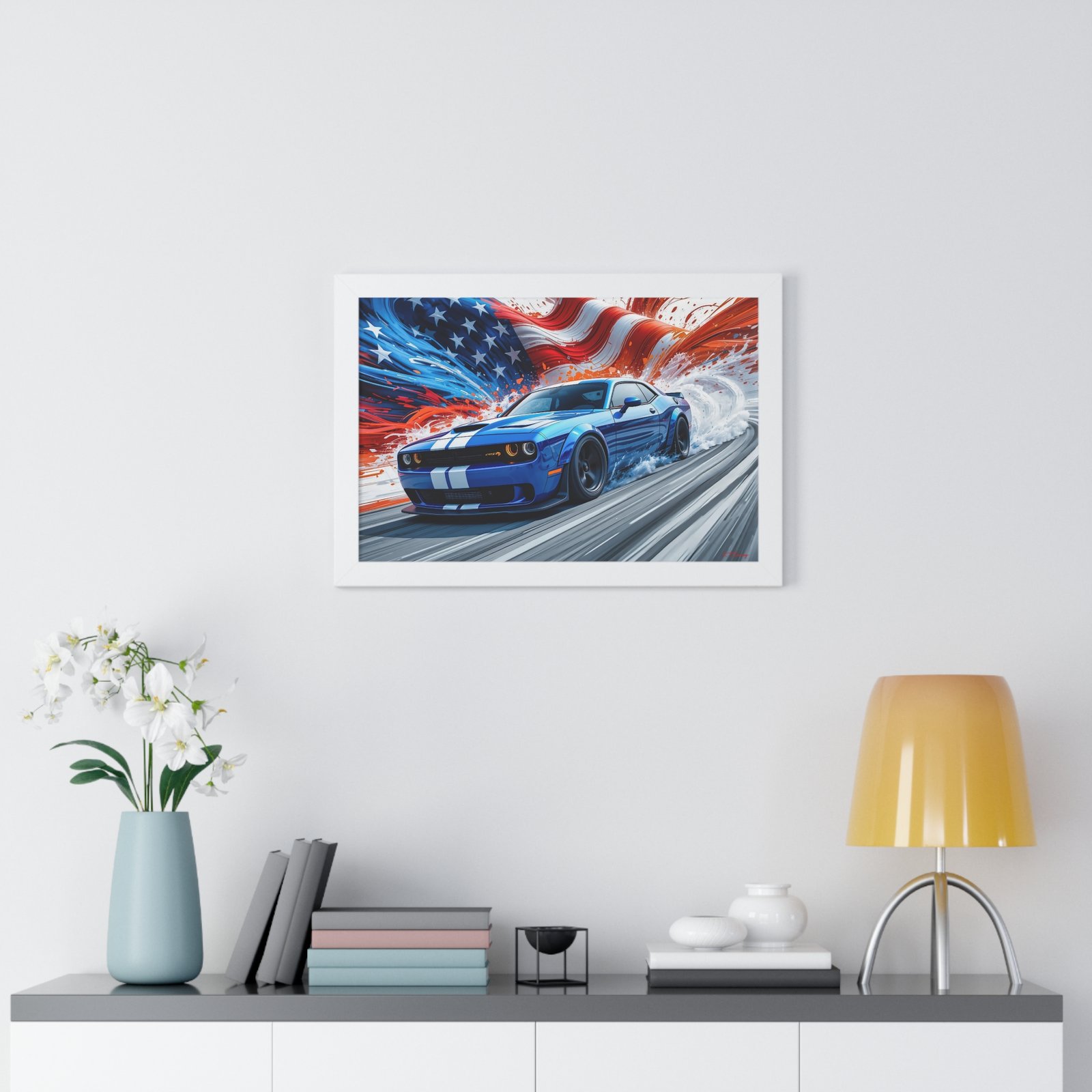 Limited Edition Dodge Hellcat Framed Art | Muscle Car Collector’s Artwork - Image 23