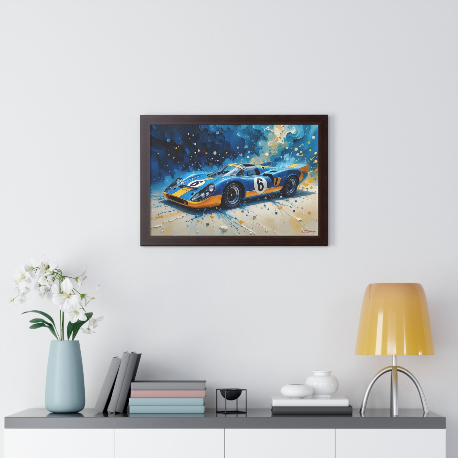 Limited Edition Porsche Le Mans Racing Car Wall Art Framed Print | Collector’s Motorsport Artwork - Image 14