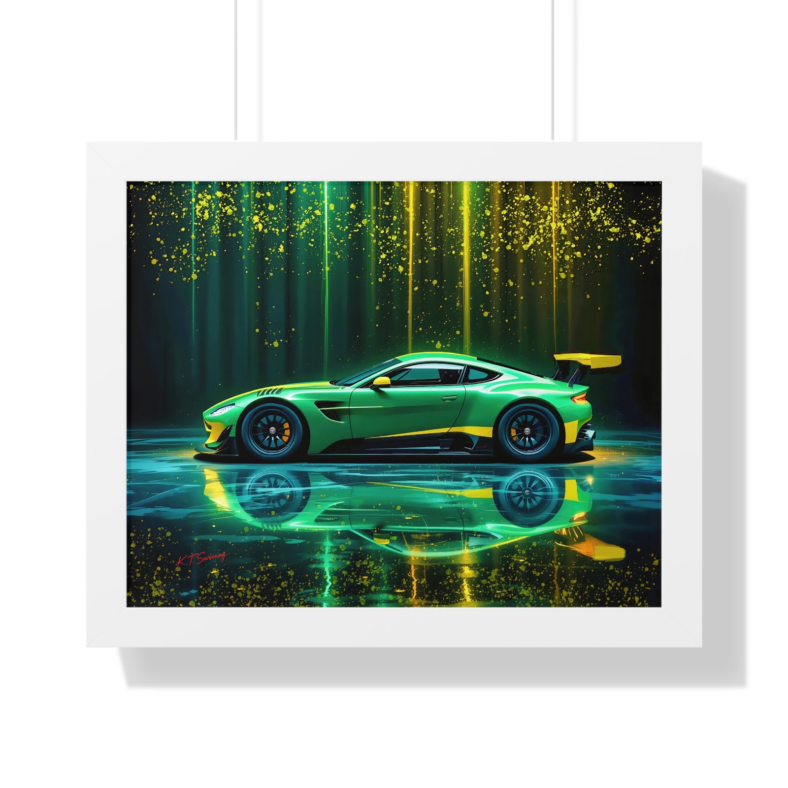 Limited Edition Aston Martin IMSA GTD Racing Car Wall Art Framed Print | Collector’s Aston Martin Motorsport Artwork - Image 19