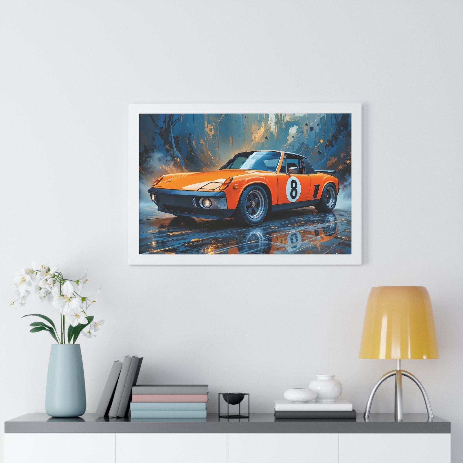 Porsche 914 Classic Racing Car | Studio Edition Collector’s Artwork - Image 26