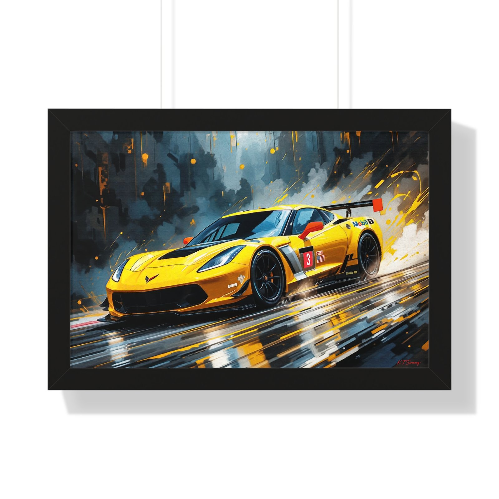 Exclusive Edition 2019 C7 IMSA Corvette Racing Car | Collector’s Corvette Racing Artwork - Image 4