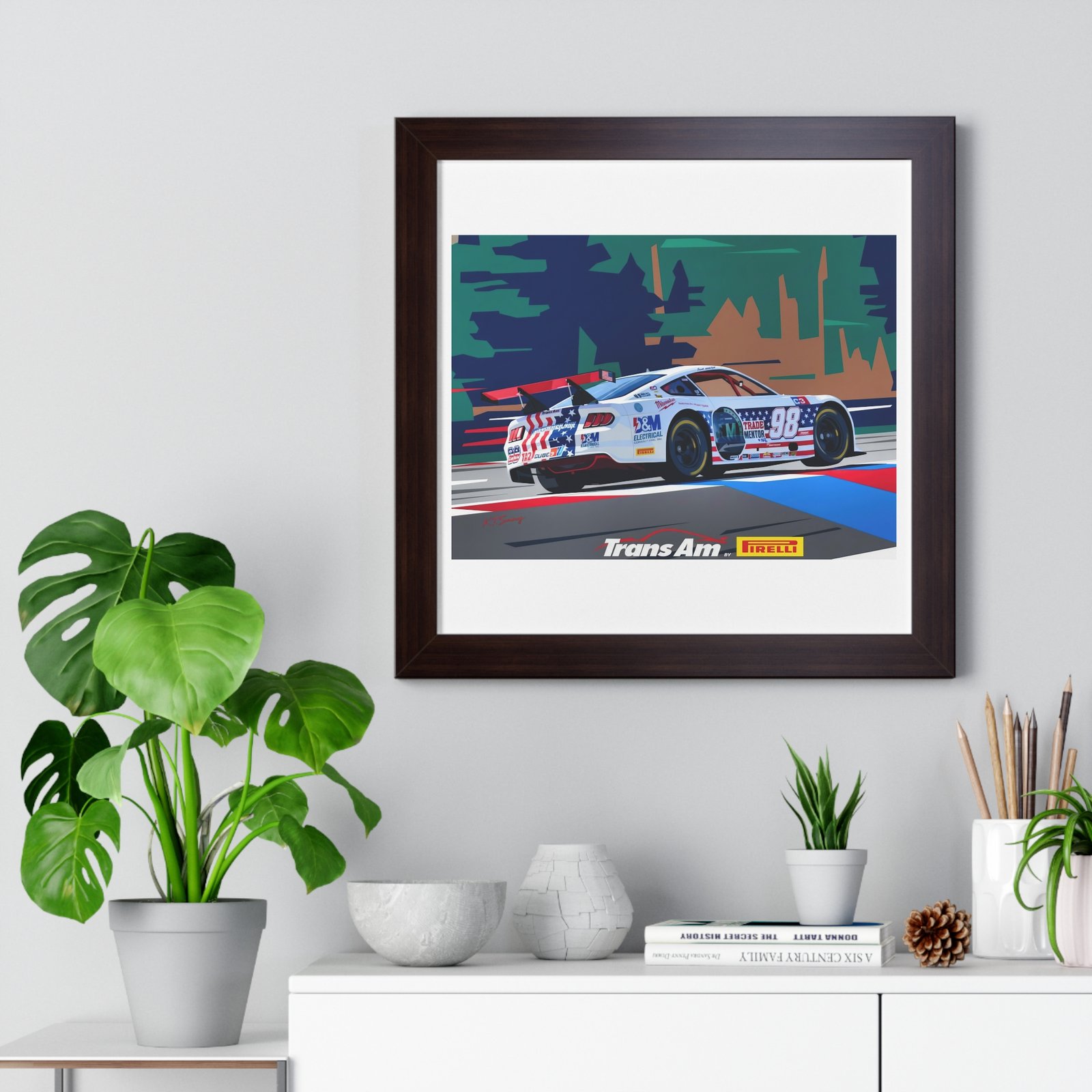 Doug Winston 2026 Trans Am Racing Car – Limited One-Off Collector’s Edition Print | Benefits TradeMentor.org - Image 5