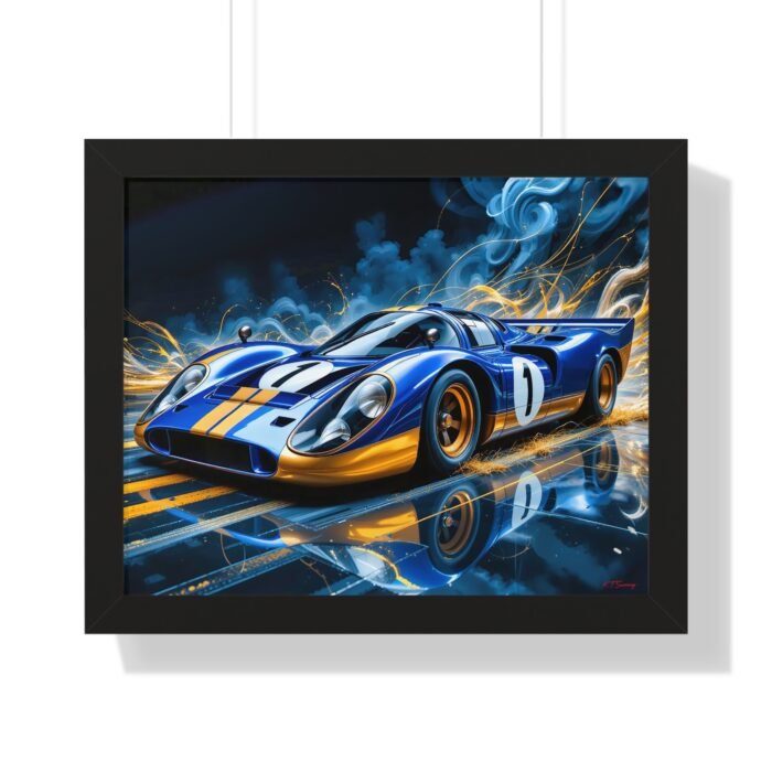 Limited Edition Porsche Le Mans Racing Car | Original Collector's Artwork