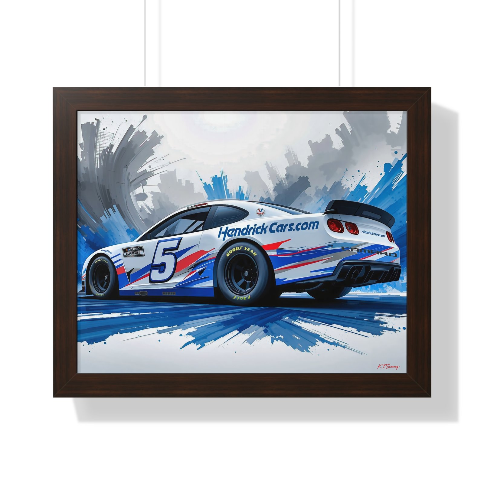 Kyle Larson NASCAR #5 Original Style Design | Studio Edition Collector’s Racing Artwork - Image 10
