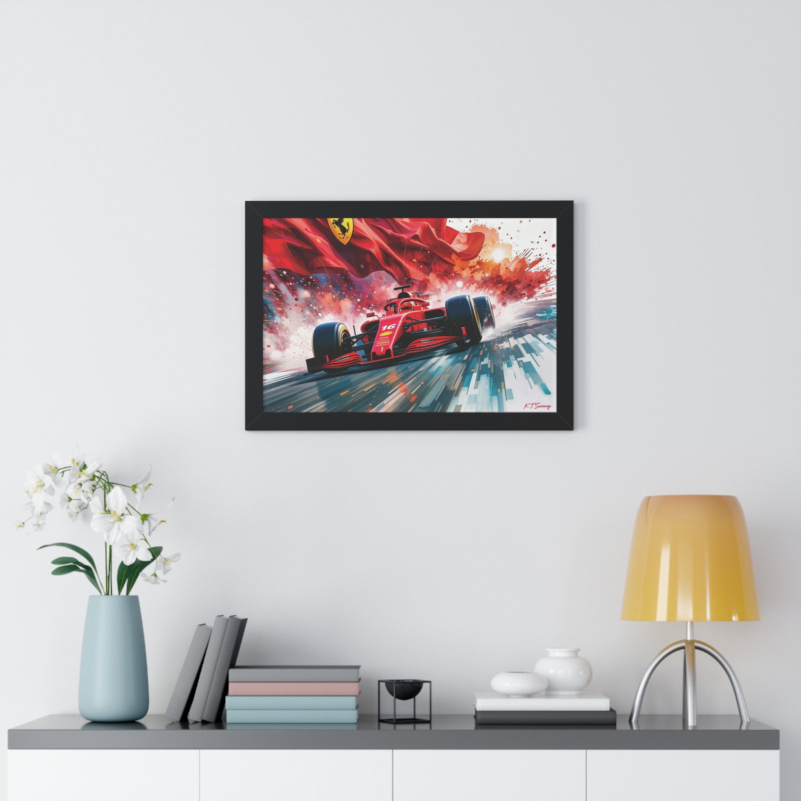 Exclusive Limited Edition Charles Leclerc Ferrari F1 Racing Car - Image 5