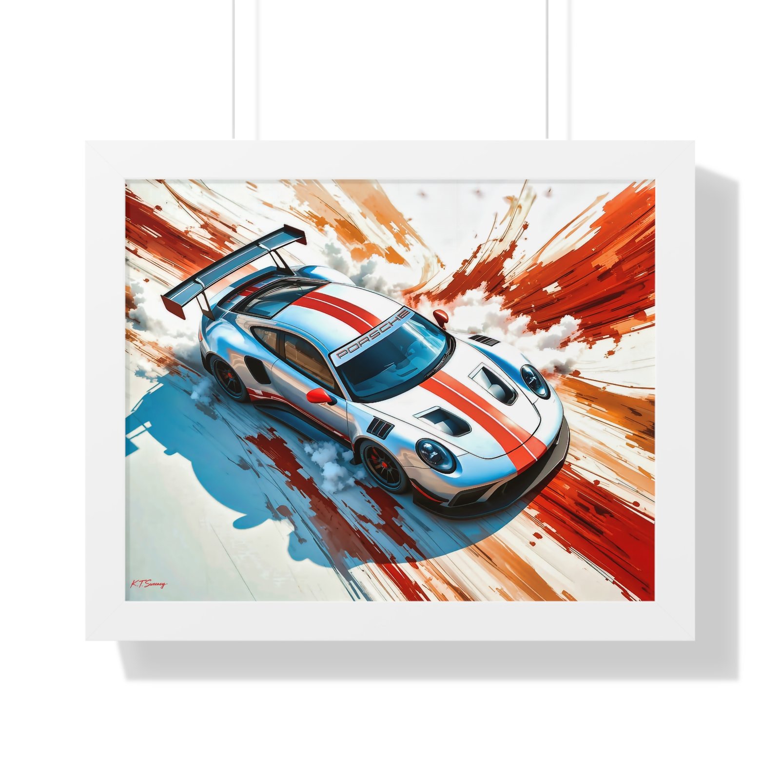 Porsche 911 GT3 Wall Art Framed Print | Studio Edition Collector’s Artwork - Image 19