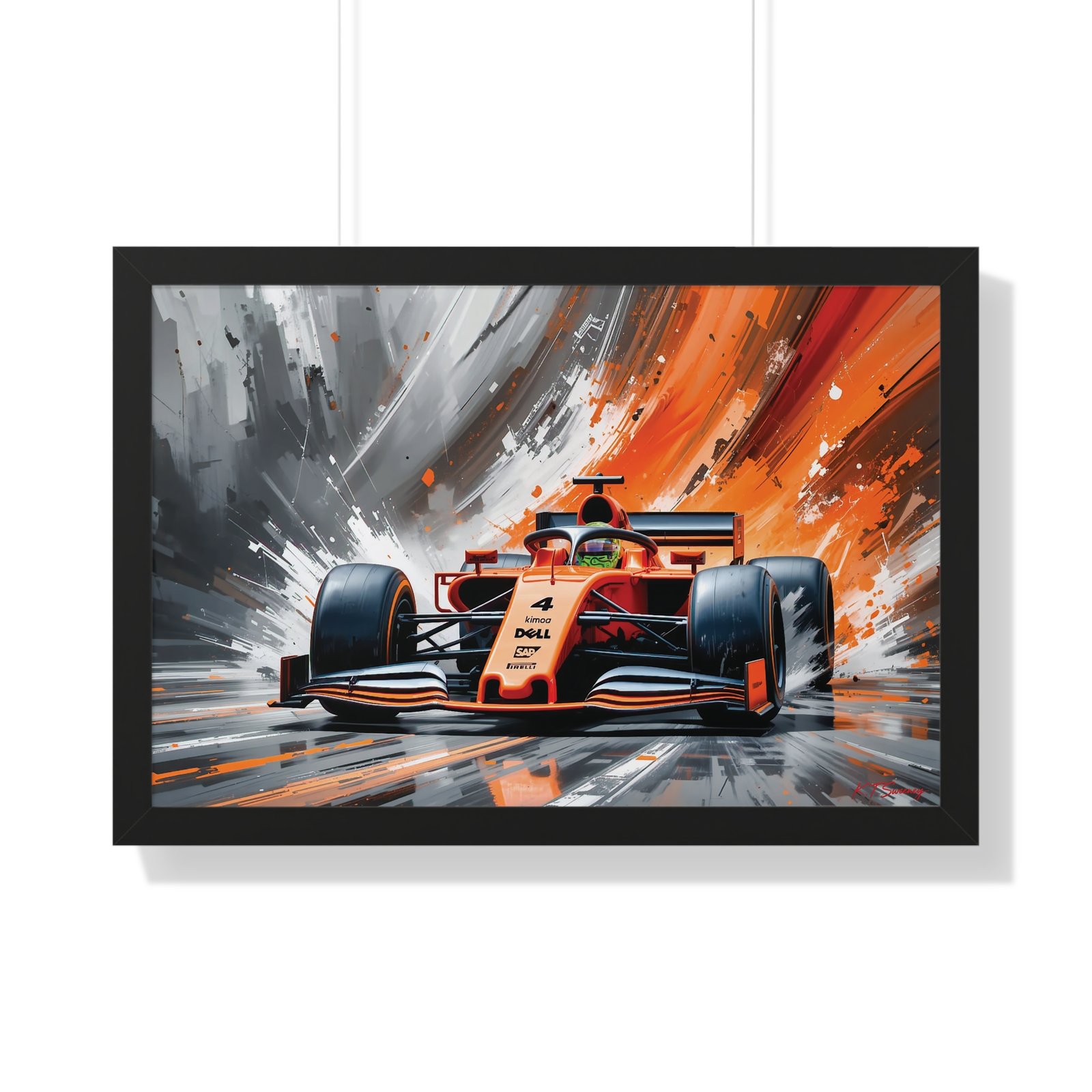 Exclusive Limited Edition Lando Norris McLaren F1 | Collector’s Formula 1 Artwork - Image 4