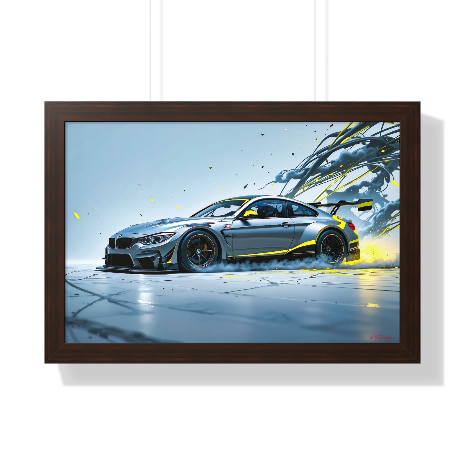 BMW M IMSA Racing Car Wall Art Framed Print | Studio Edition Collector’s Motorsport Artwork - Image 13