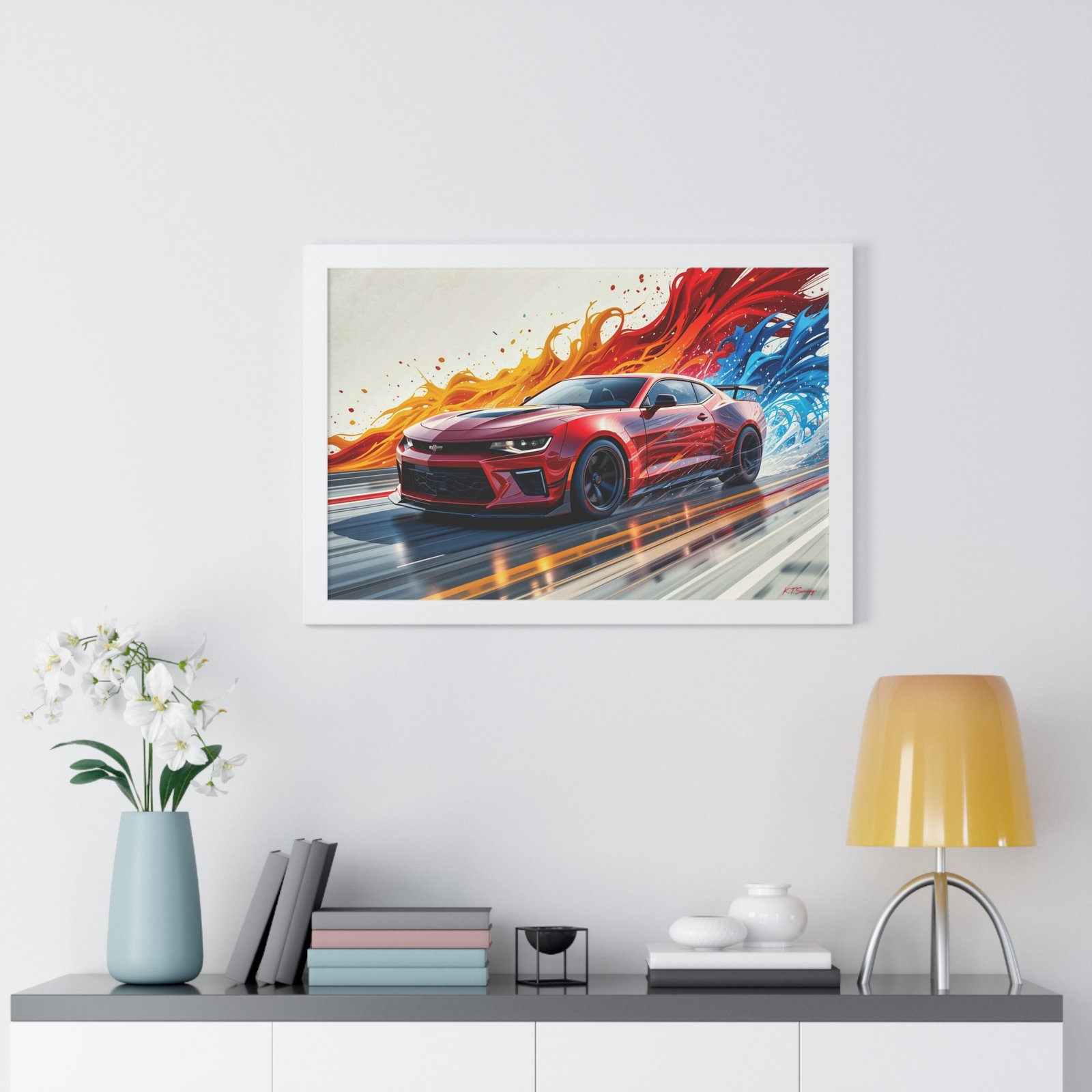 Camaro ZL1 Framed Wall Art Limited Edition | American Muscle - Image 26