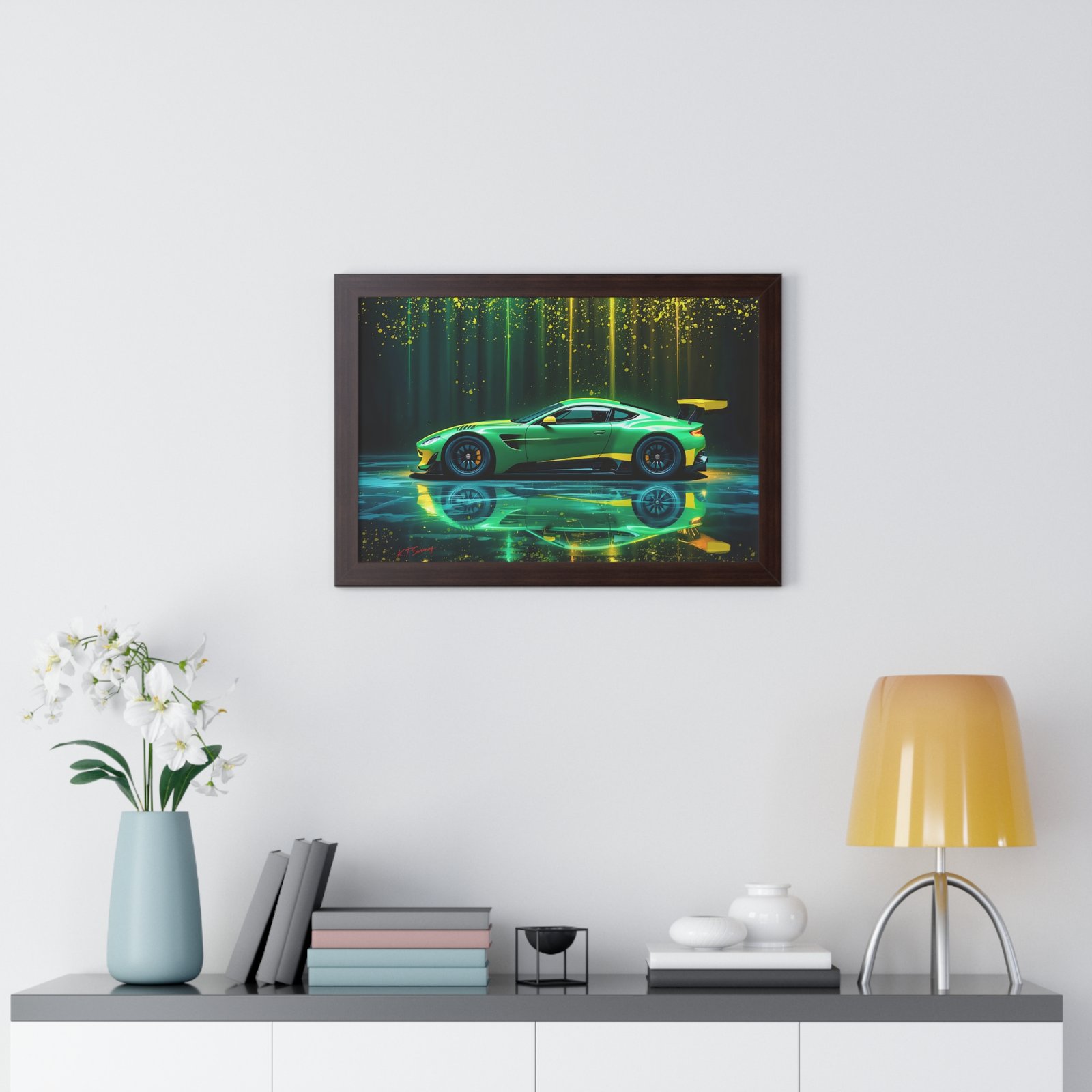 Limited Edition Aston Martin IMSA GTD Racing Car Wall Art Framed Print | Collector’s Aston Martin Motorsport Artwork - Image 14