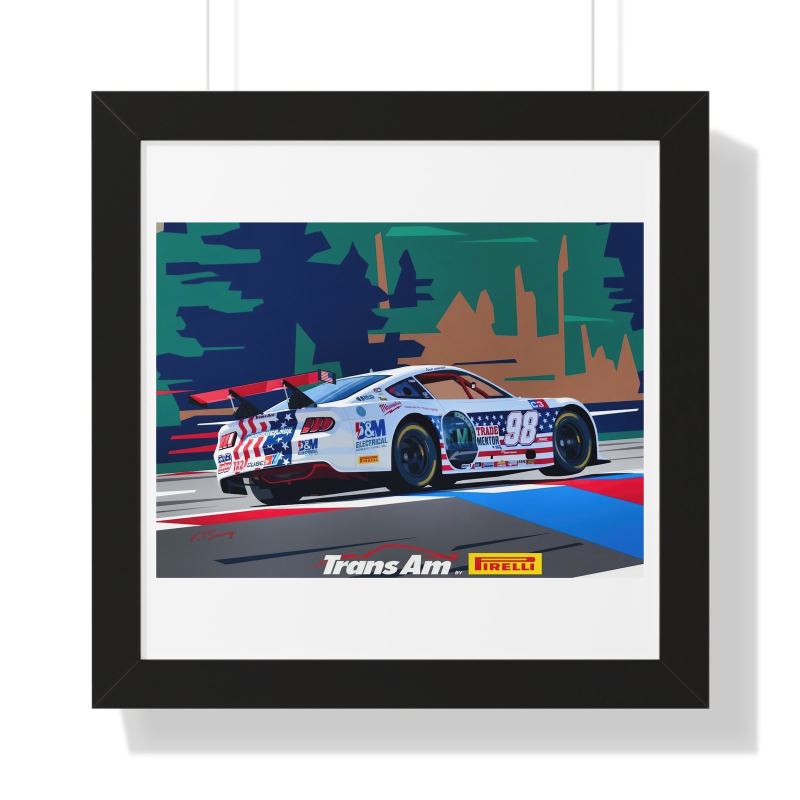 Doug Winston 2026 Trans Am Racing Car – Limited One-Off Collector’s Edition Print | Benefits TradeMentor.org