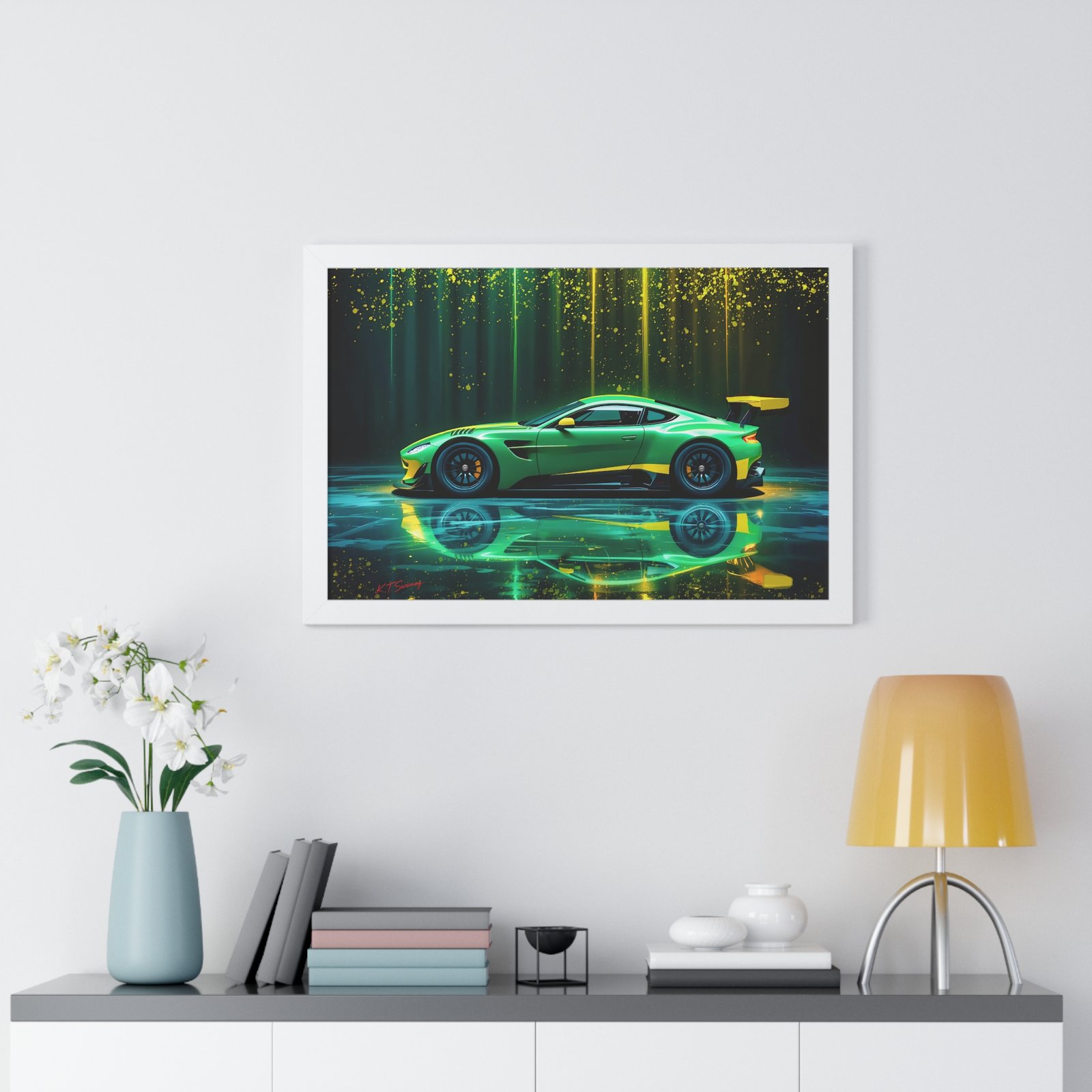 Limited Edition Aston Martin IMSA GTD Racing Car Wall Art Framed Print | Collector’s Aston Martin Motorsport Artwork - Image 26