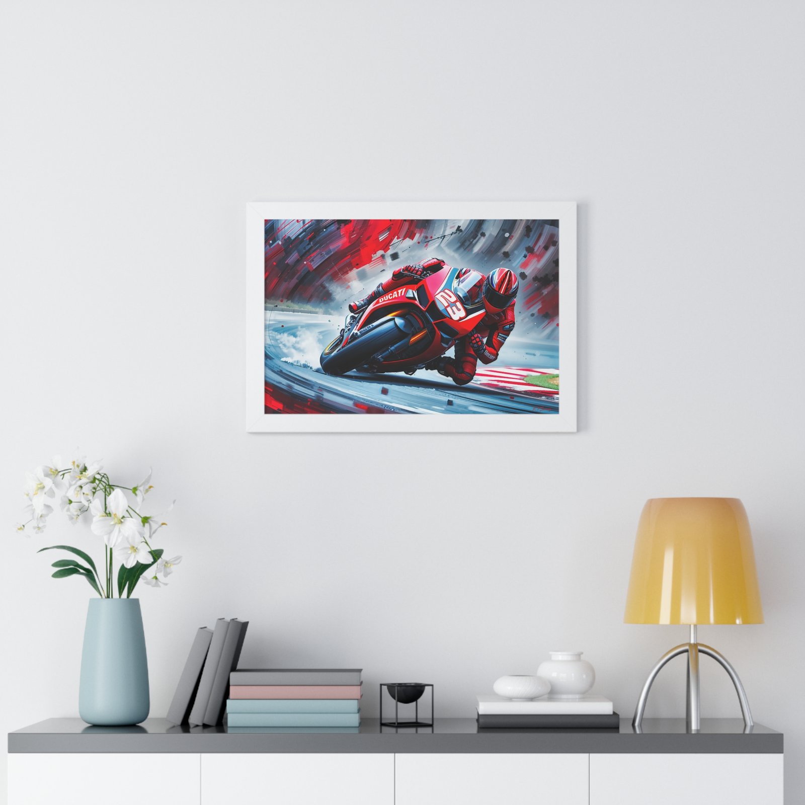 Limited Edition Enea Bastianini MotoGP Wall Art Framed Print | Collector’s Motorcycle Racing Artwork - Image 14