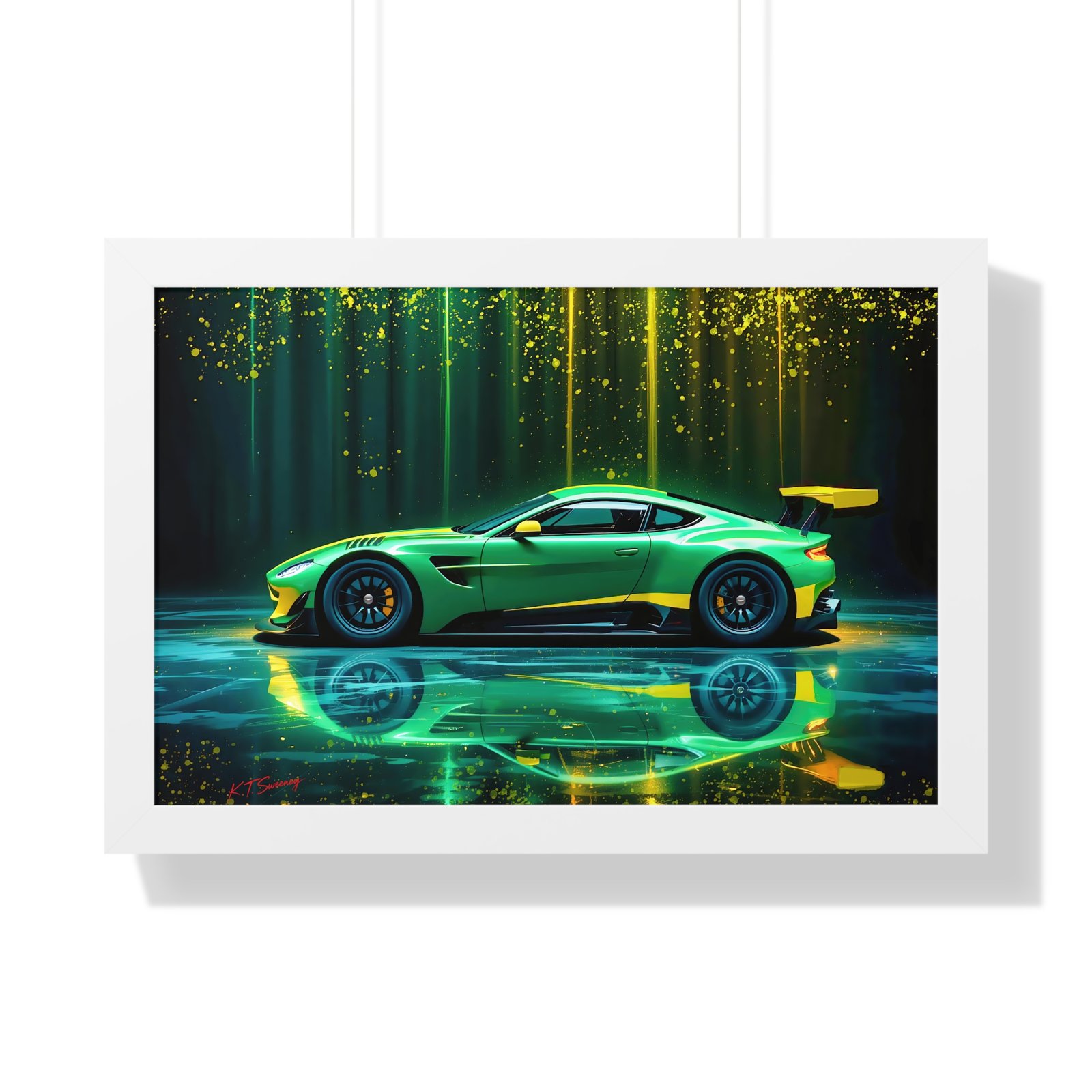 Limited Edition Aston Martin IMSA GTD Racing Car Wall Art Framed Print | Collector’s Aston Martin Motorsport Artwork - Image 22