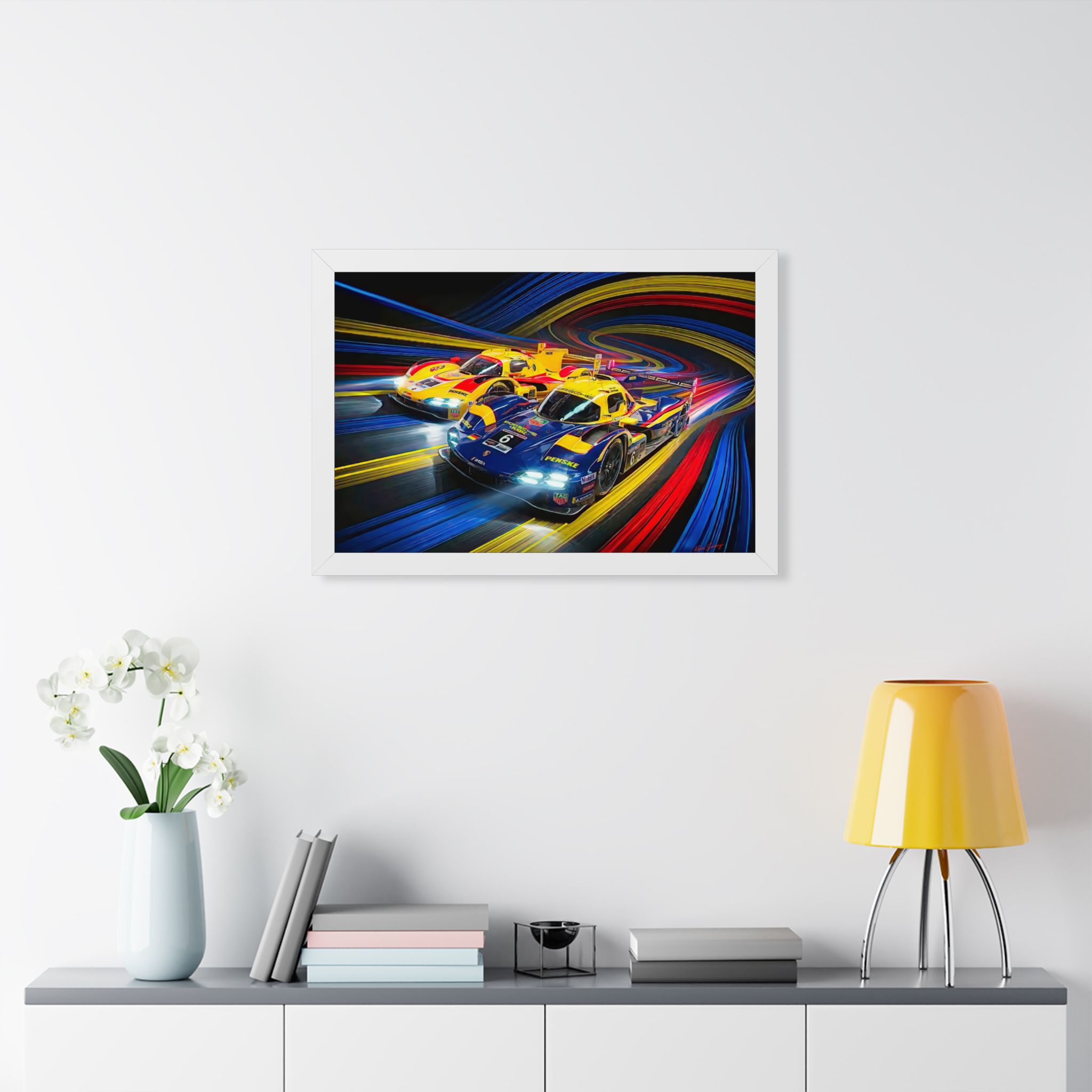 Porsche Penske Motorsport 963 GTP | IMSA WeatherTech Championship | Hand-Crafted Digital Fine Art | Museum-Quality Racing Wall Art - Image 26