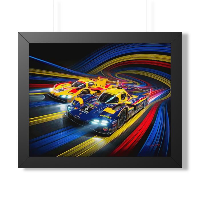 Porsche Penske Motorsport 963 GTP | IMSA WeatherTech Championship | Hand-Crafted Digital Fine Art | Museum-Quality Racing Wall Art